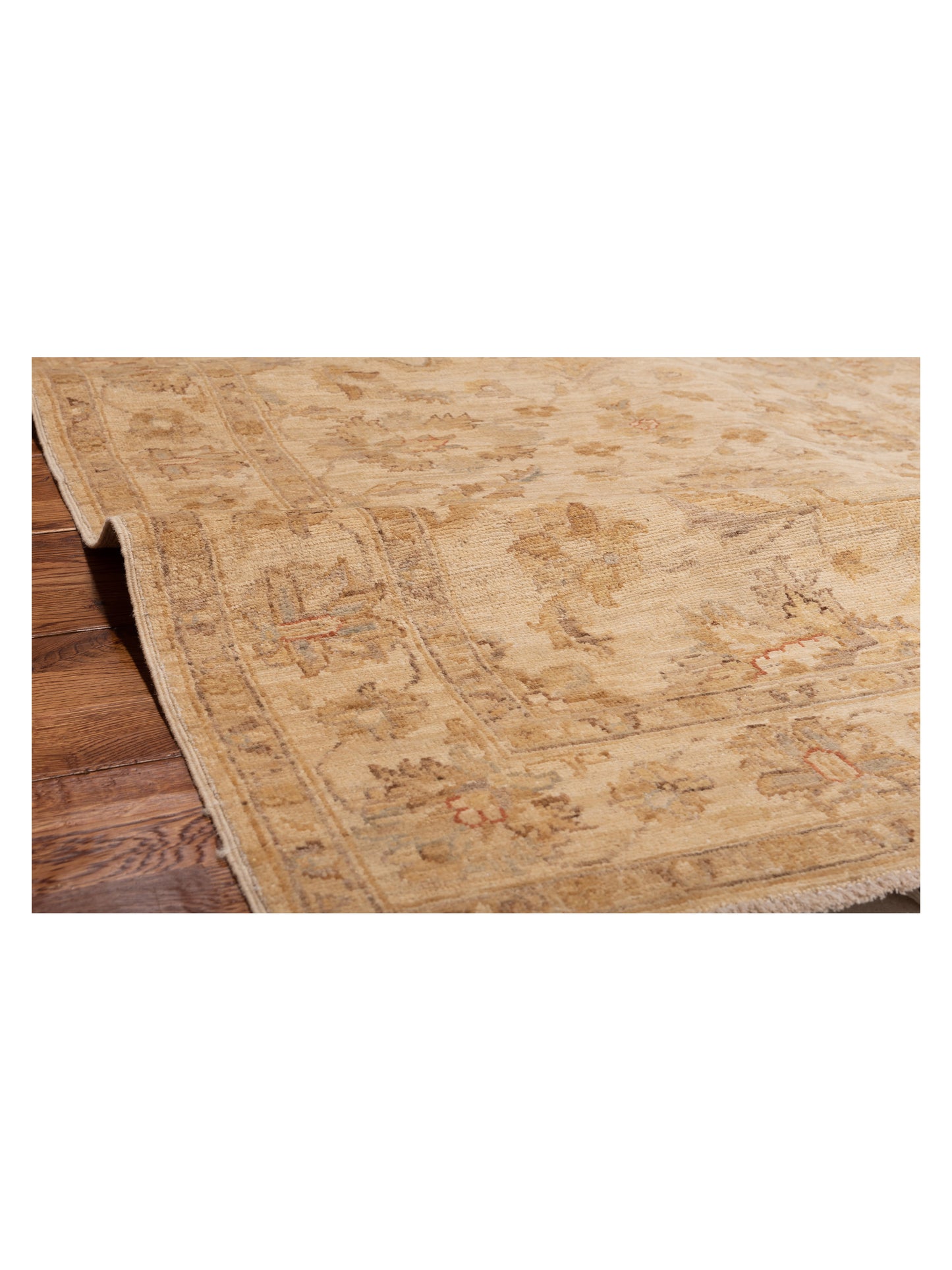 Sultan 116821 Ivory Ivory 3.11x5.6 Hand Knotted Rug