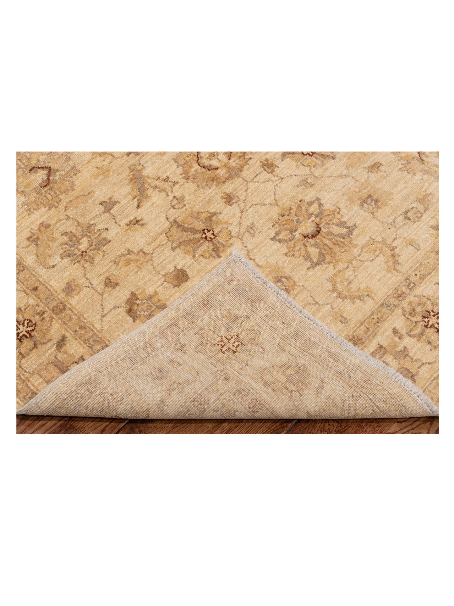 Sultan 116825 Ivory Ivory 4.1x5.5 Hand Knotted Rug