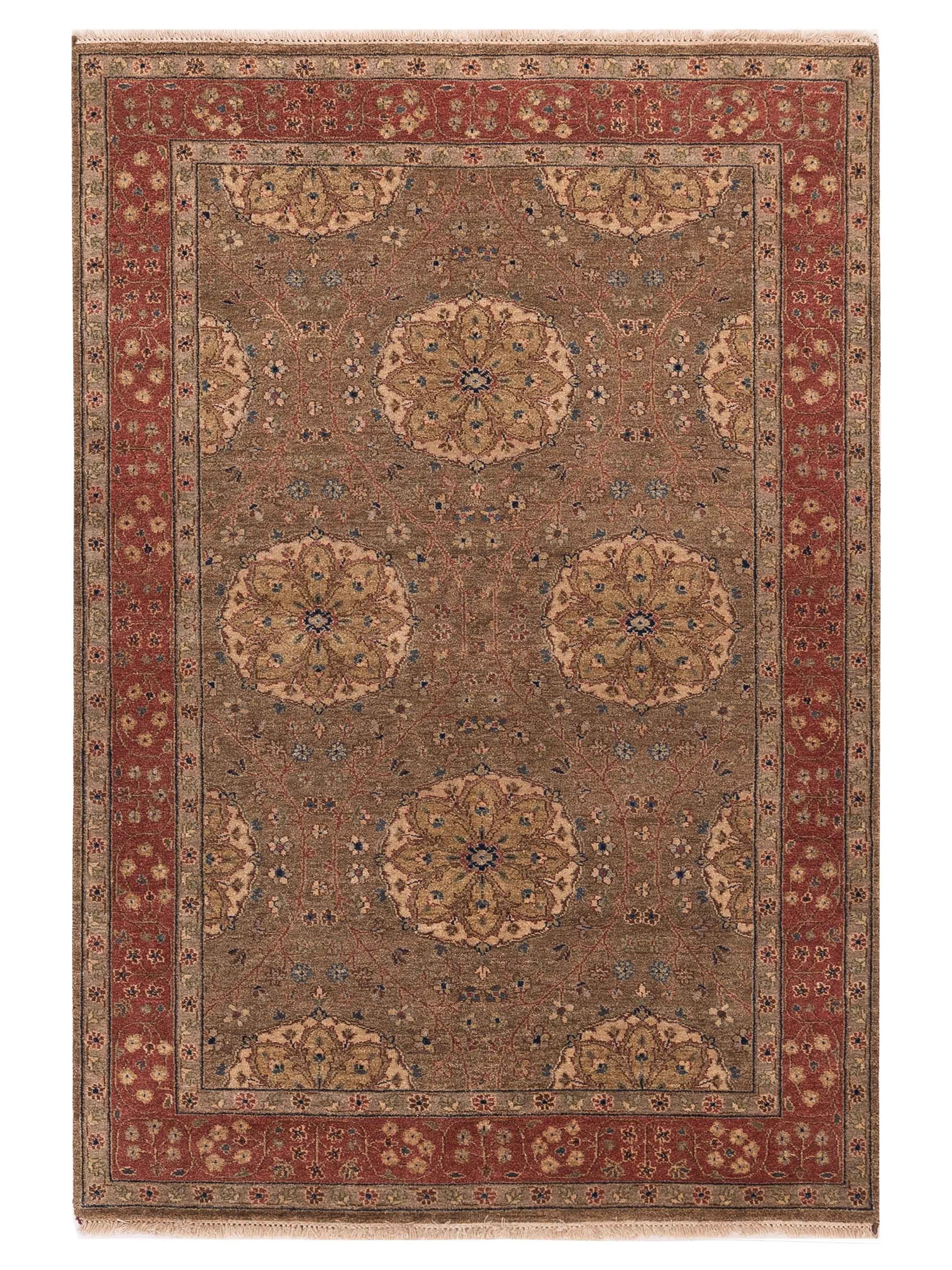 Rajpur Platinum  Green Terracotta Traditional