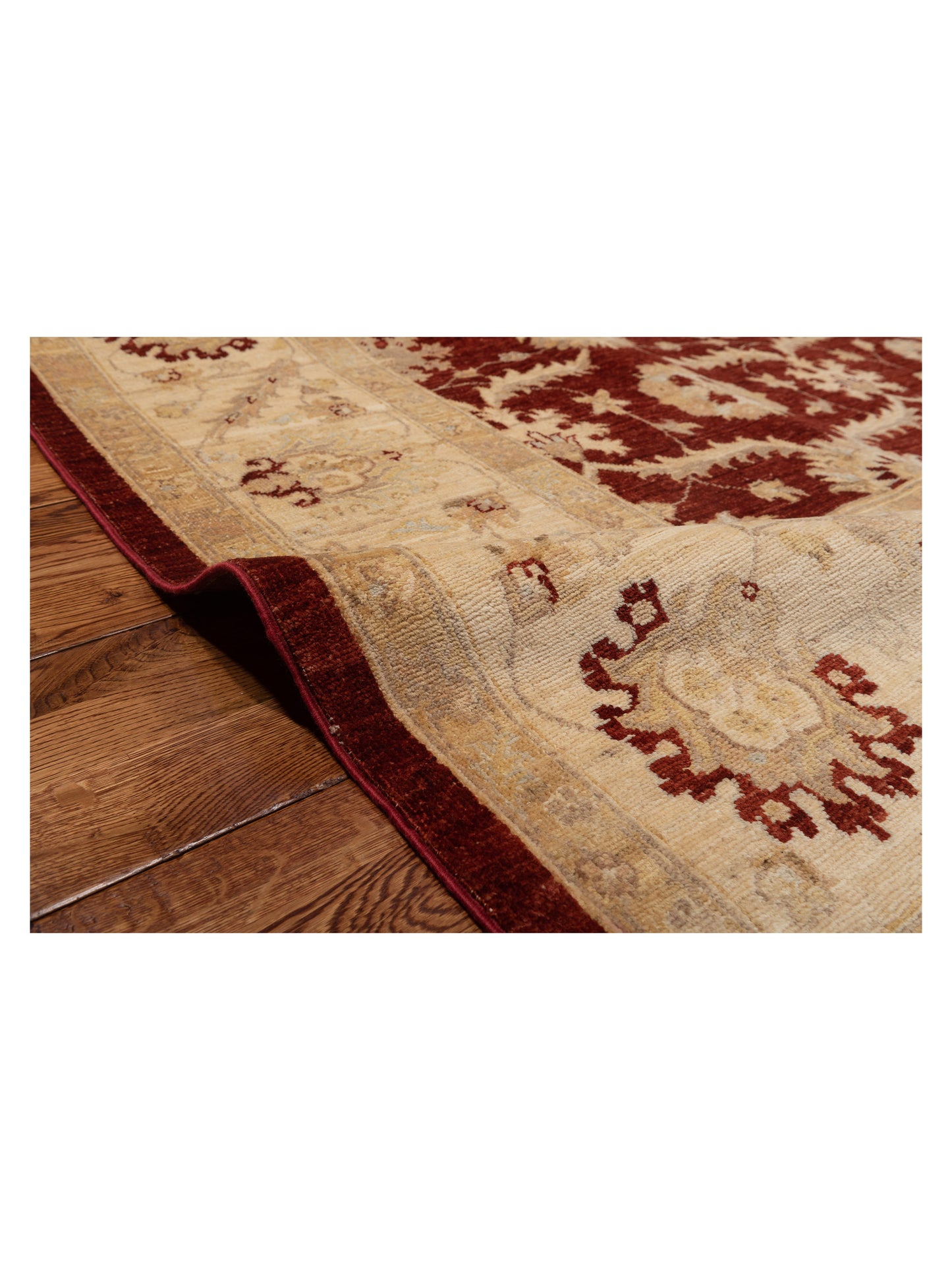Sultan 117469 Red Ivory 8x9.11 Hand Knotted Rug