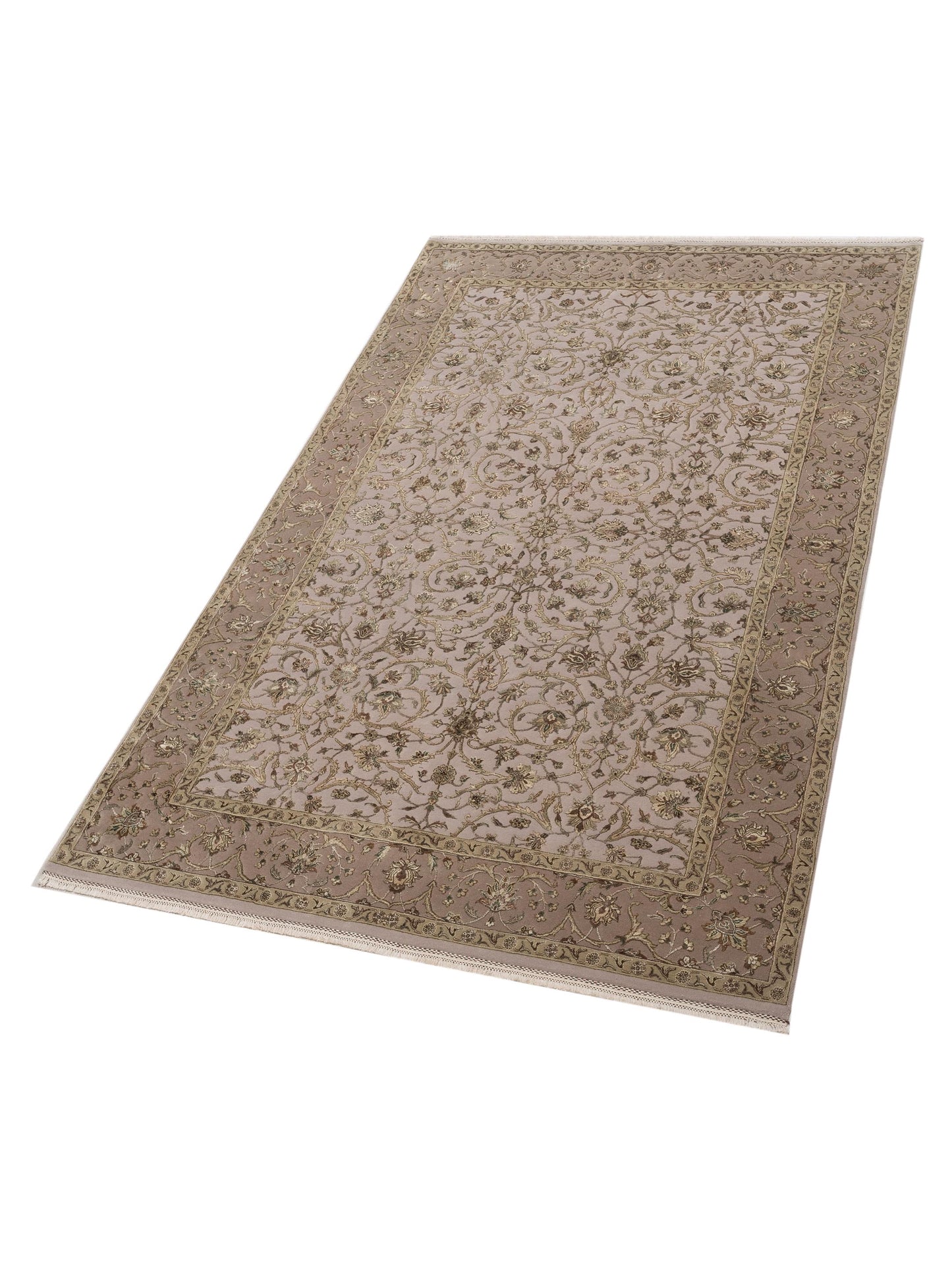 Imperial 118968 Cream Beige 6.6x10.7 Hand Knotted Rug