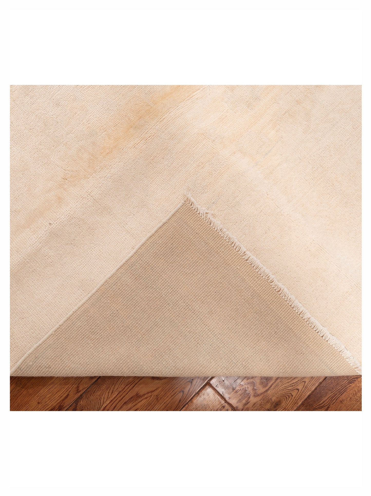 Oushak Shah 119137 Pink Beige 10.3x13.5 Hand Knotted Rug