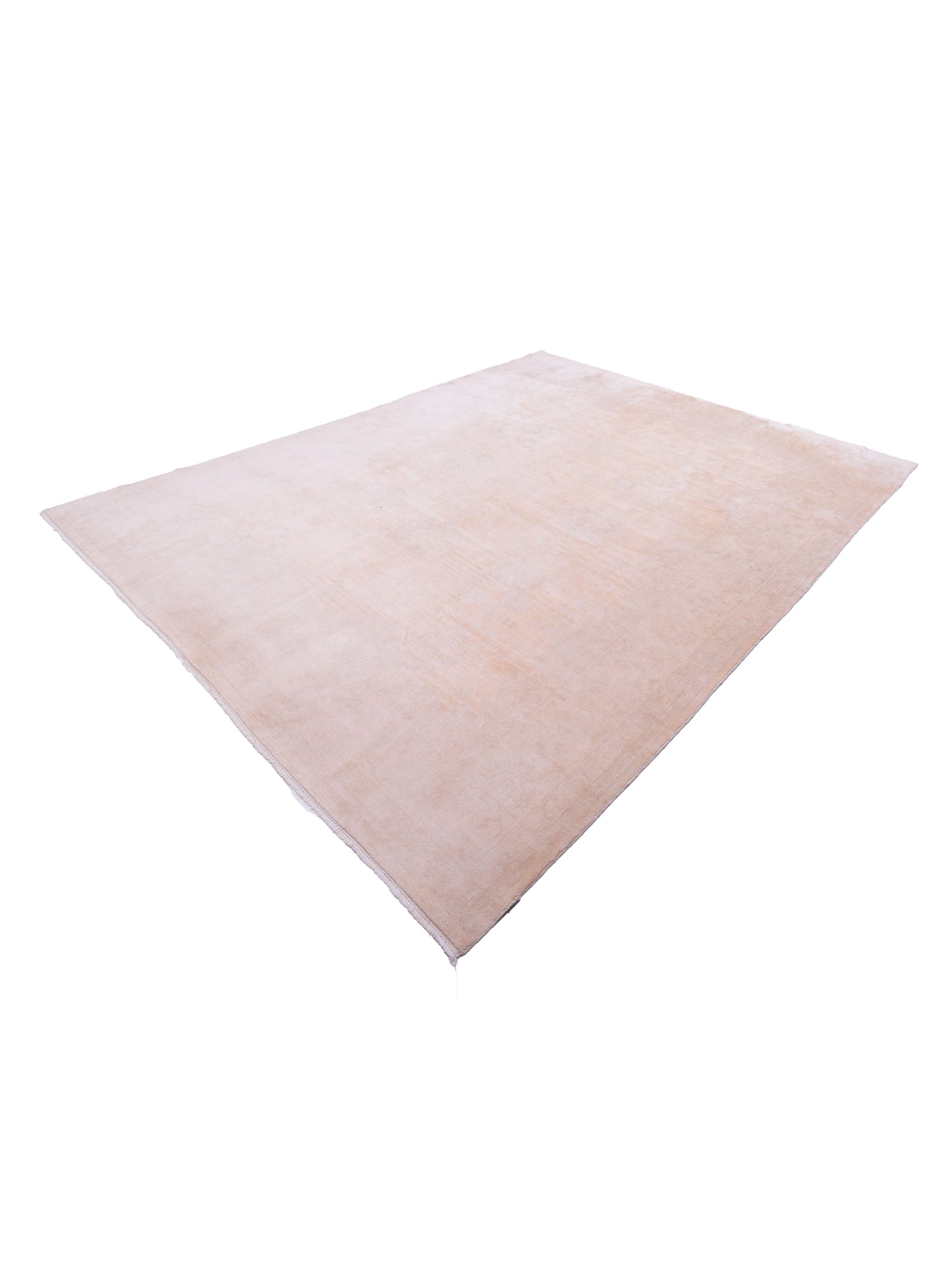 Oushak Shah 119137 Pink Beige 10.3x13.5 Hand Knotted Rug