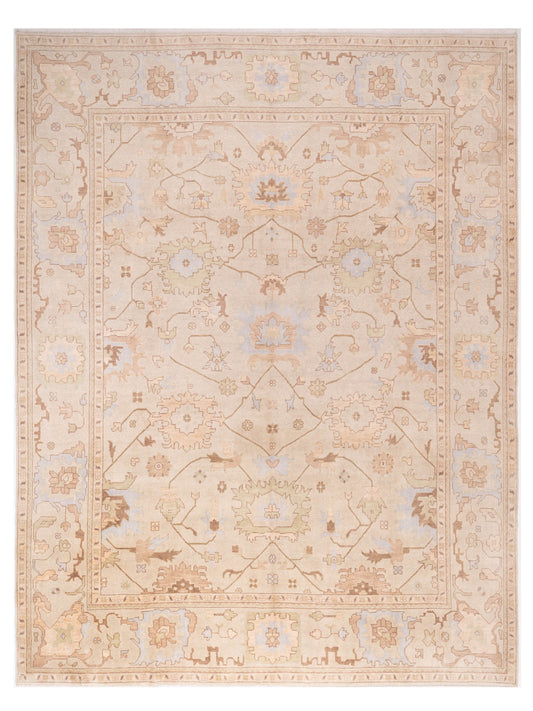 Rajpur Oushak Shah  Beige Beige Traditional