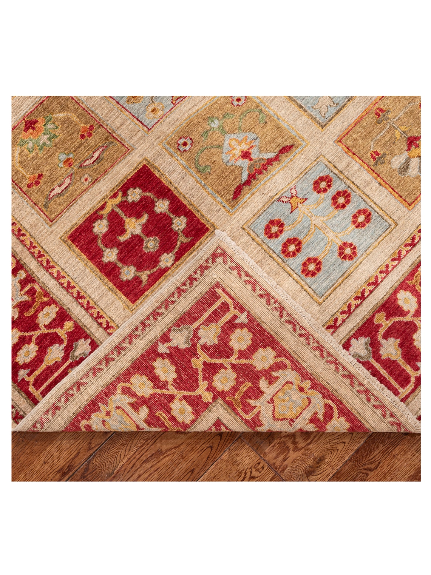 Sultan 119985 Multi 6.4x9.3 Hand Knotted Rug