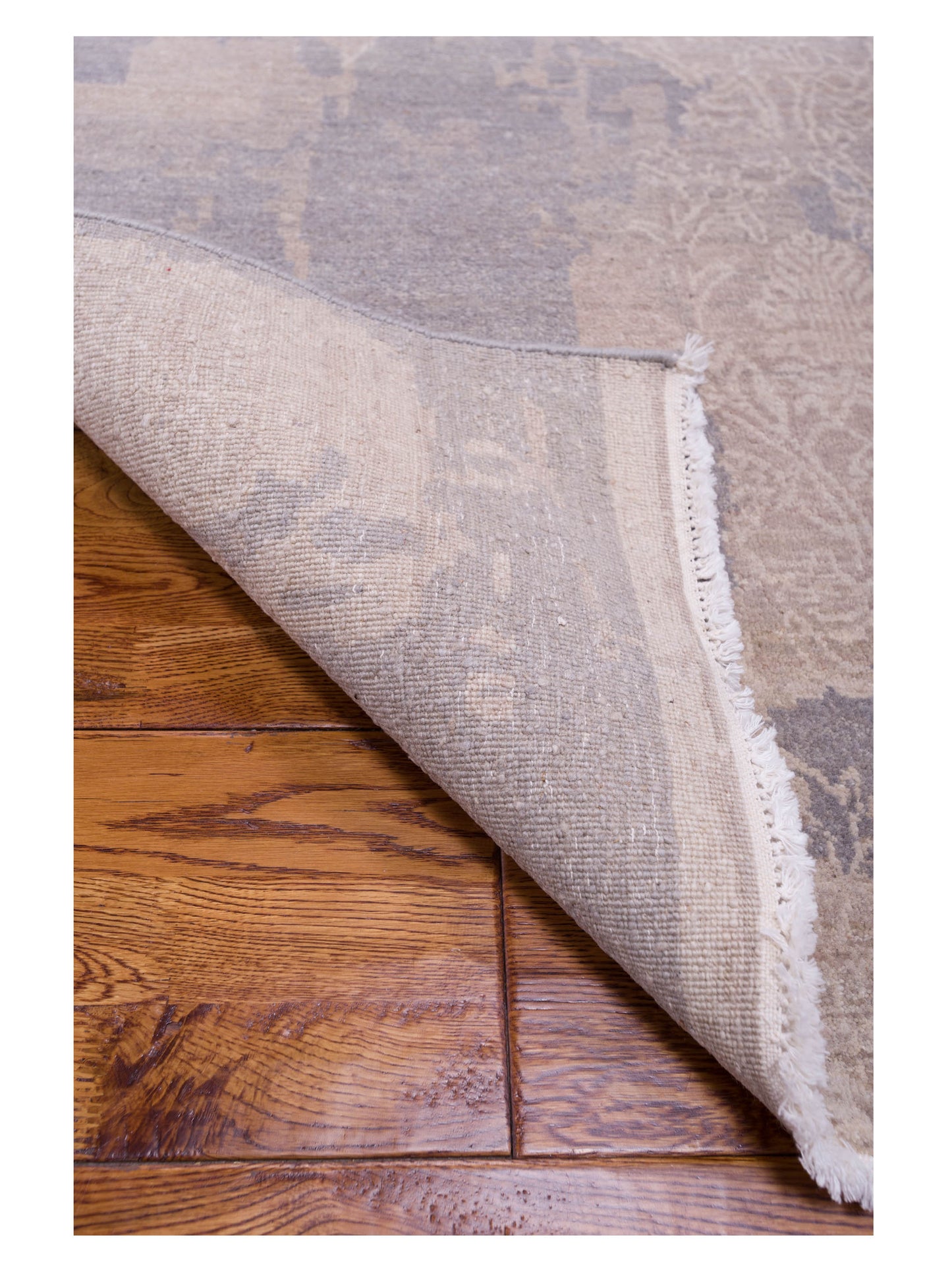 Tibetino 120216 Gray 3.11x6.1 Hand Knotted Rug