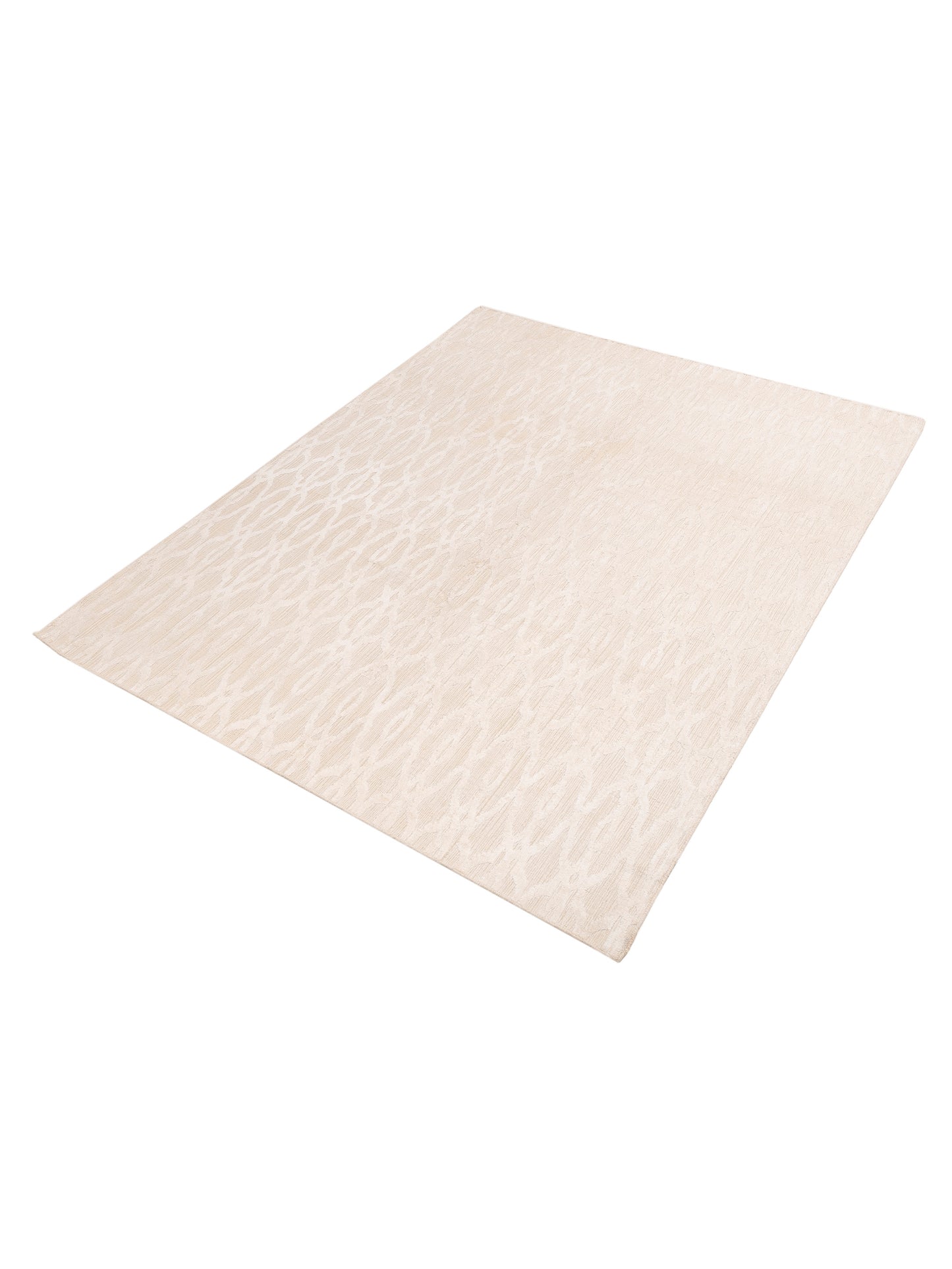 Himalayan 120357 Ivory Ivory 8x10 Hand Knotted Rug