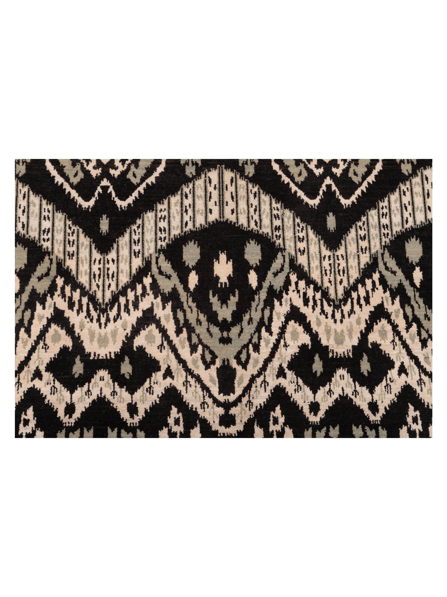 Sterling 120465 Green Ivory 8.10x12.5 Hand Knotted Rug