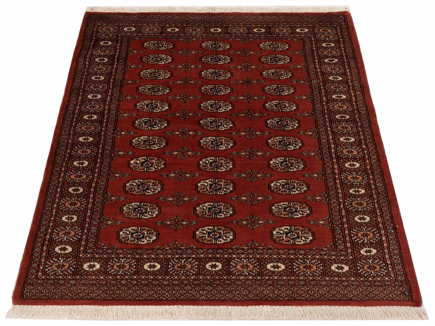 Bokhara 121179 Rust 4.2x6 Hand Knotted Rug
