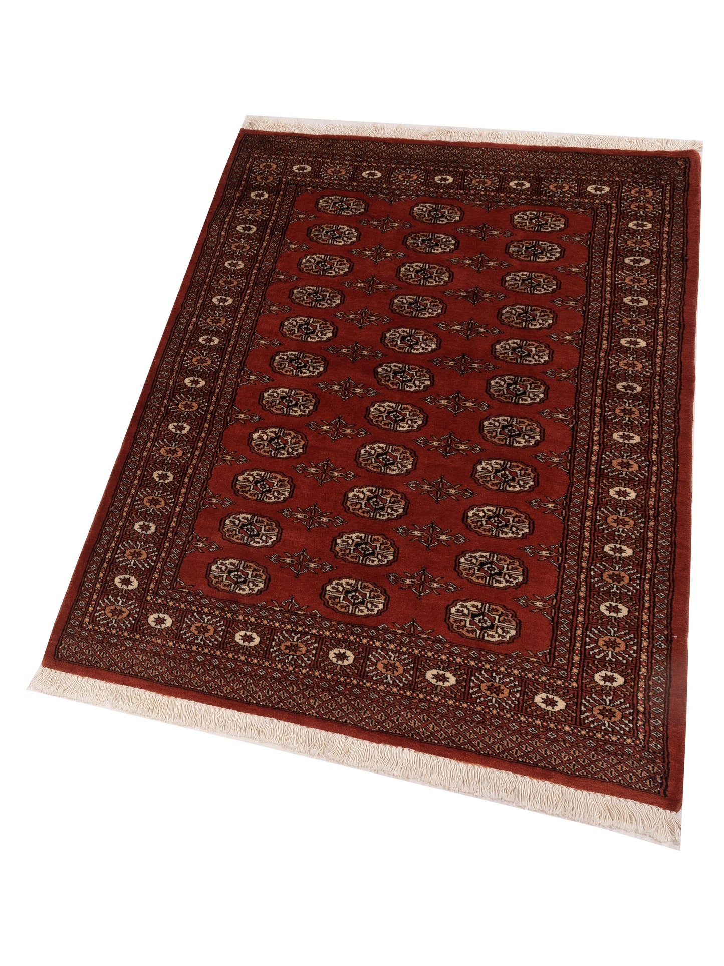 Bokhara 121179 Rust 4.2x6 Hand Knotted Rug