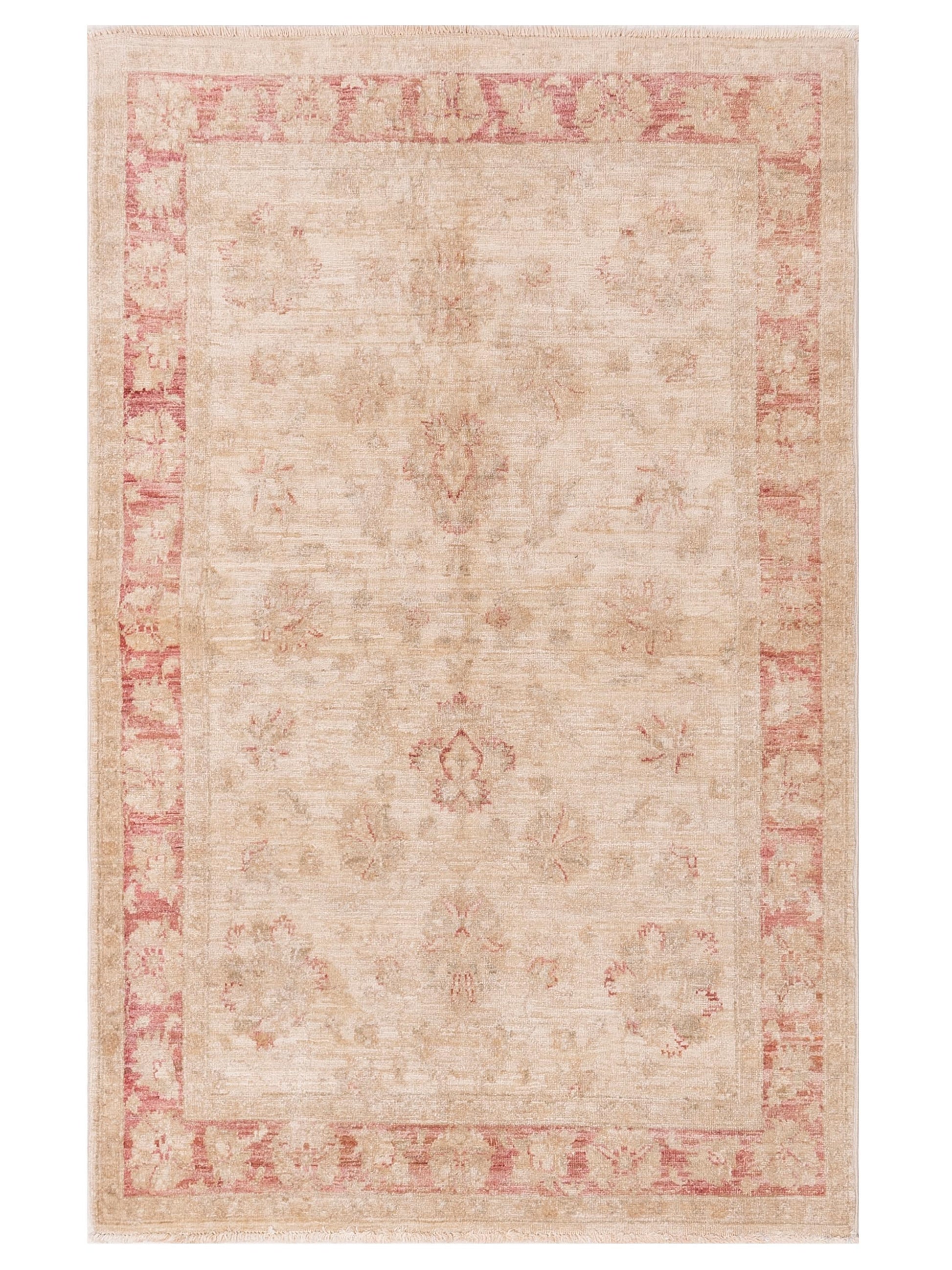Pasha Sultan  Ivory Red Traditional