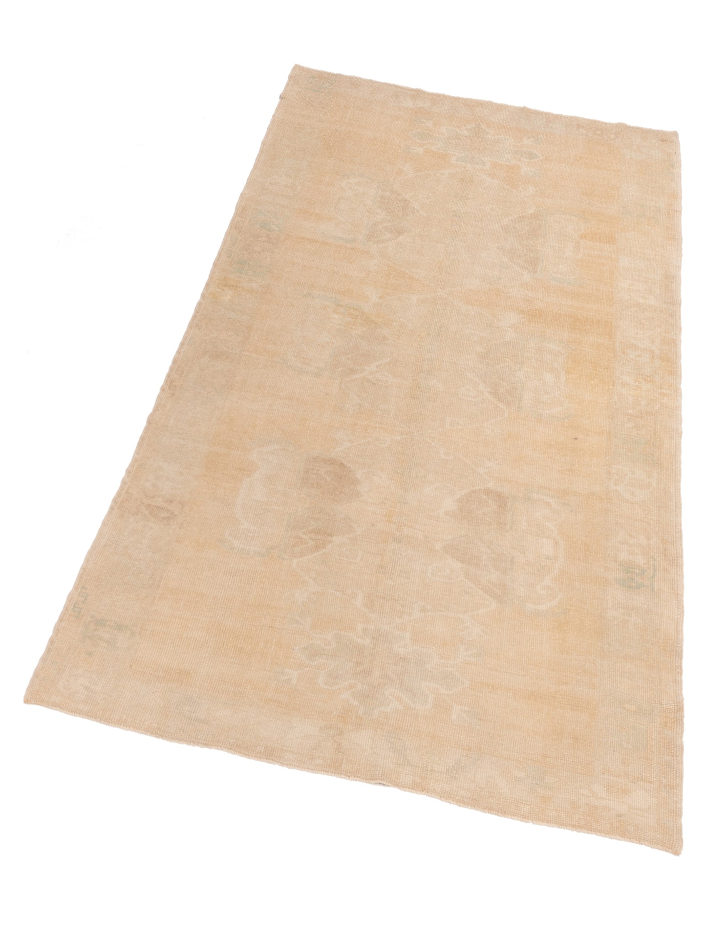 Old Anatolian 121849 Beige Beige 5.1x10.3 Hand Knotted Rug