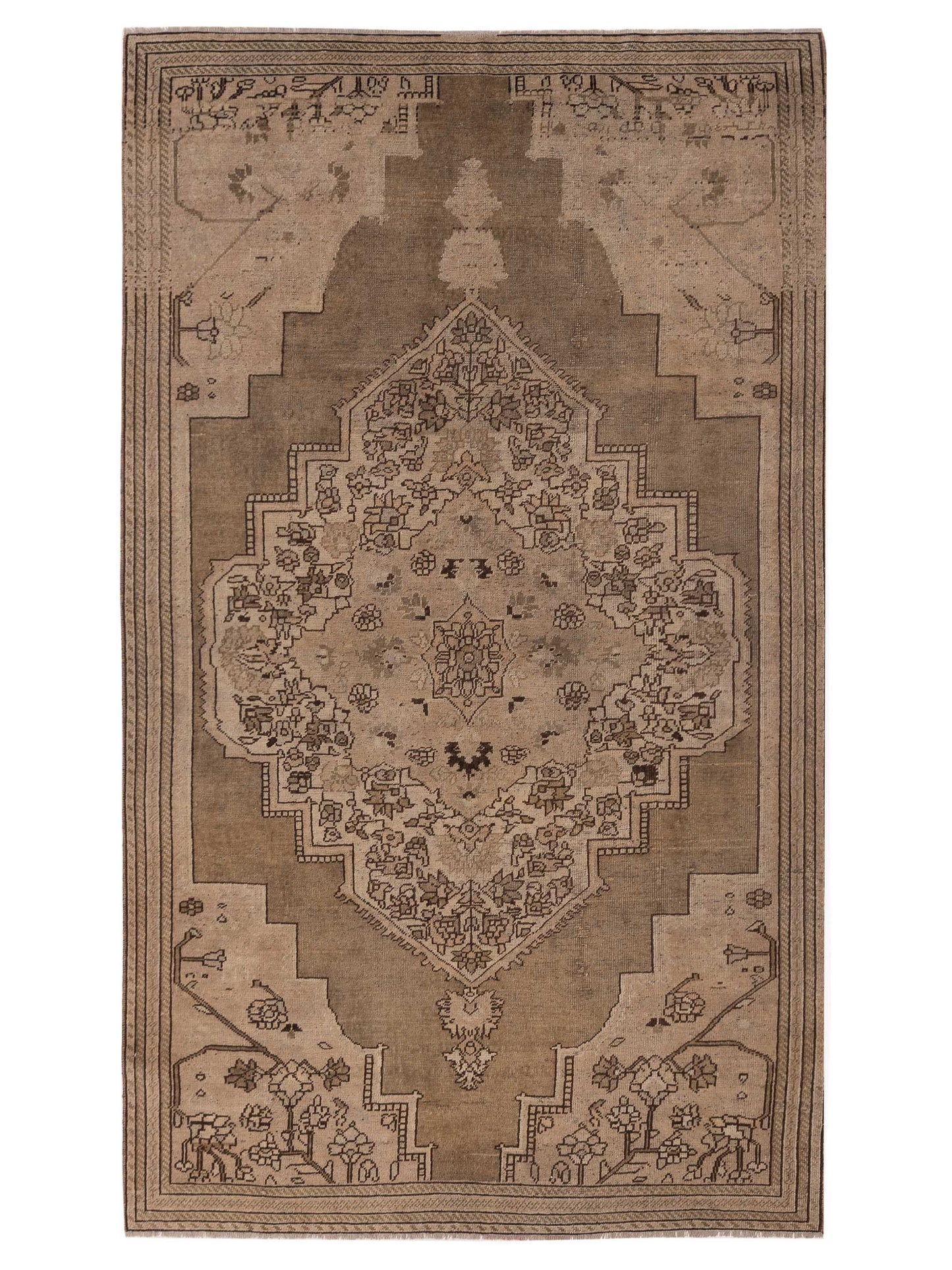 Pasha Old Anatolian  Brown  Traditional