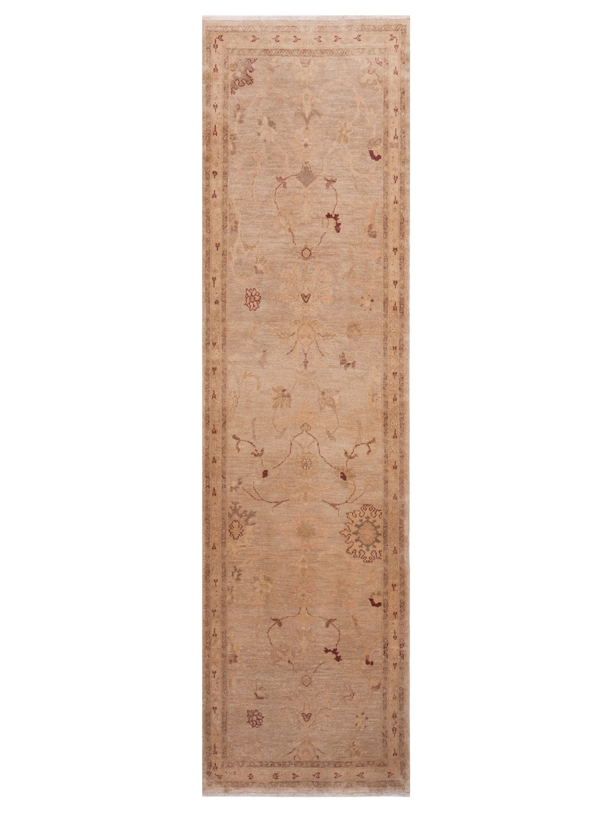 Pasha Turkish Elvan  Silver Beige Traditional