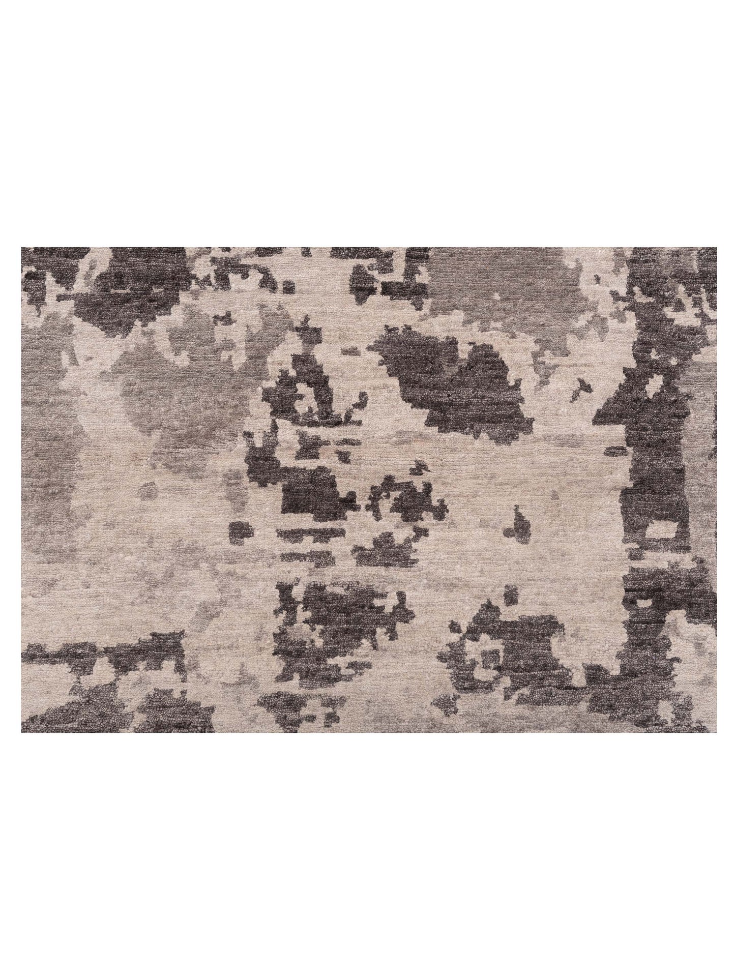Tibetino 122563 Ivory Gray 3.11x5.10 Hand Knotted Rug
