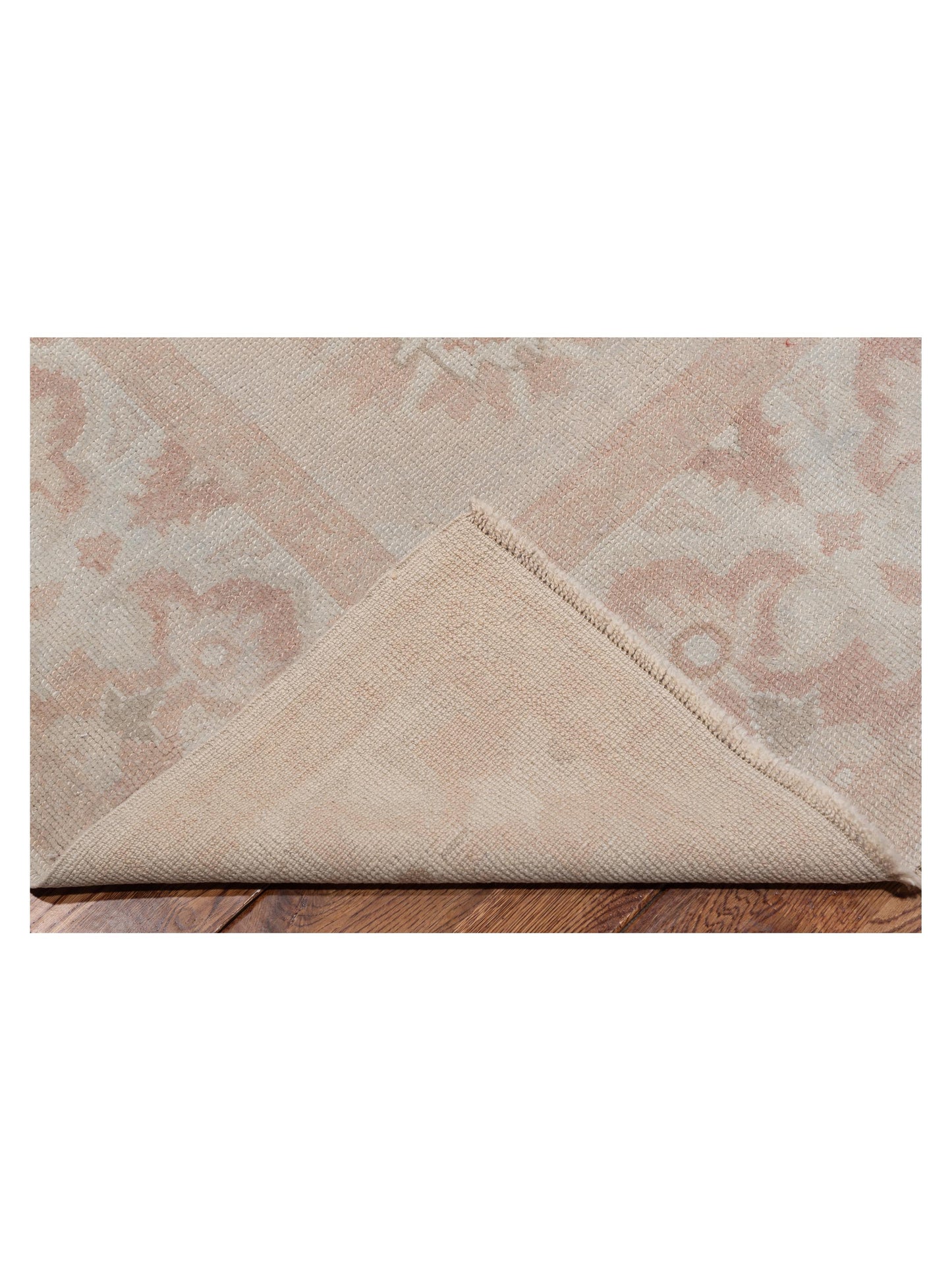 Anadol Oushak 122624 Beige Silver 8x9.2 Hand Knotted Rug