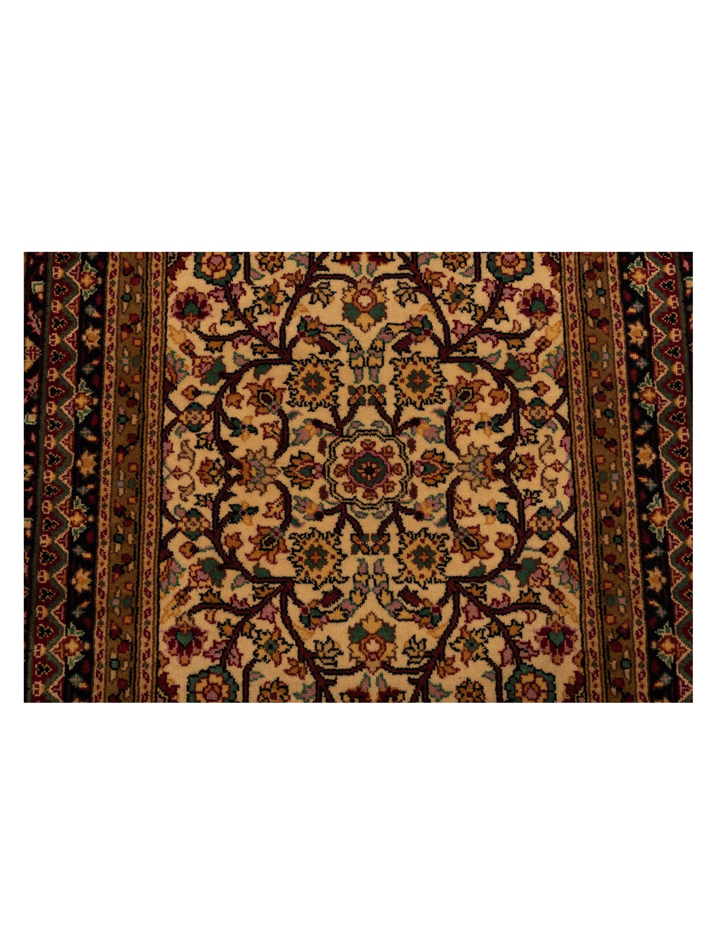 Sivas 123167 Ivory Red 4.2x6.2 Hand Knotted Rug