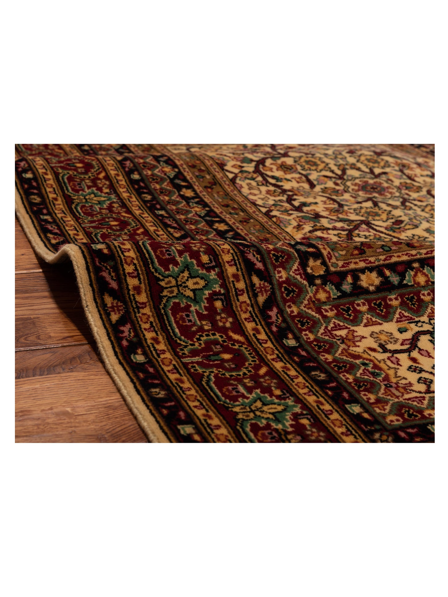 Sivas 123167 Ivory Red 4.2x6.2 Hand Knotted Rug