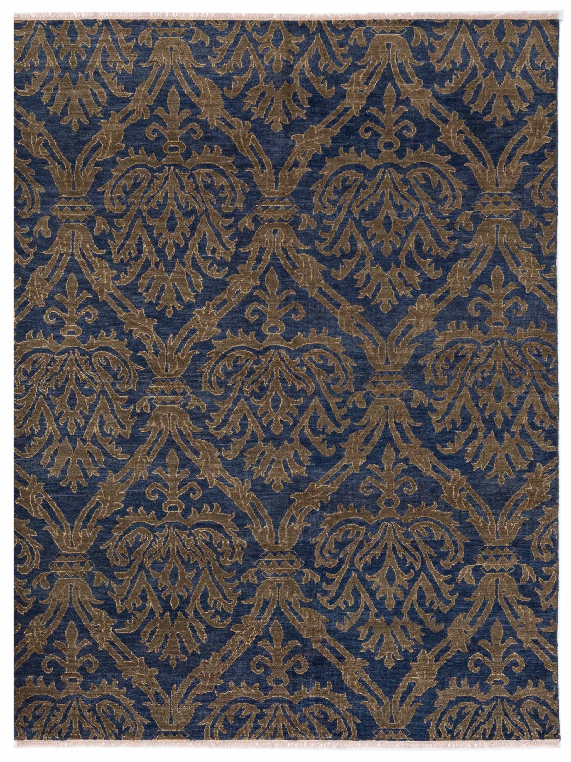 Rajpur Evren  Navy Blue Gold  Transitional
