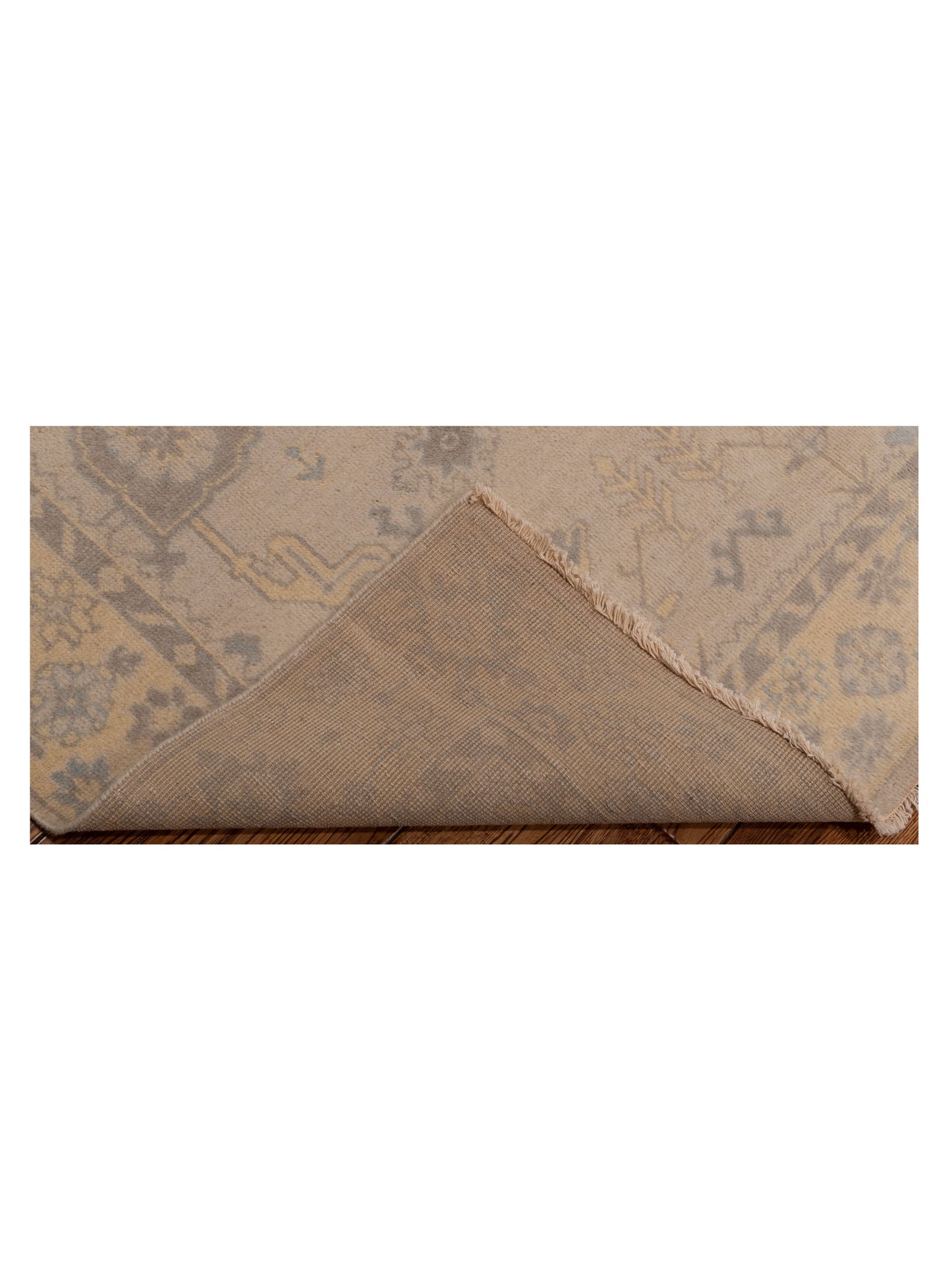 Evren 123442 Silver Gold 4x6 Hand Knotted Rug