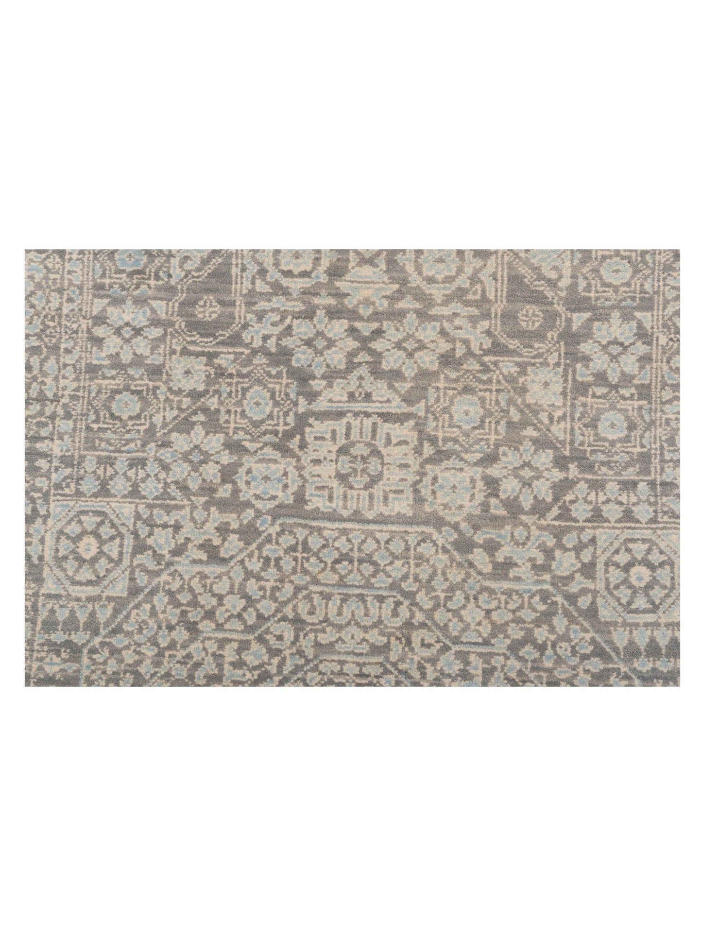Laila 125113 Gray 2.7x10.1 Hand Knotted Rug