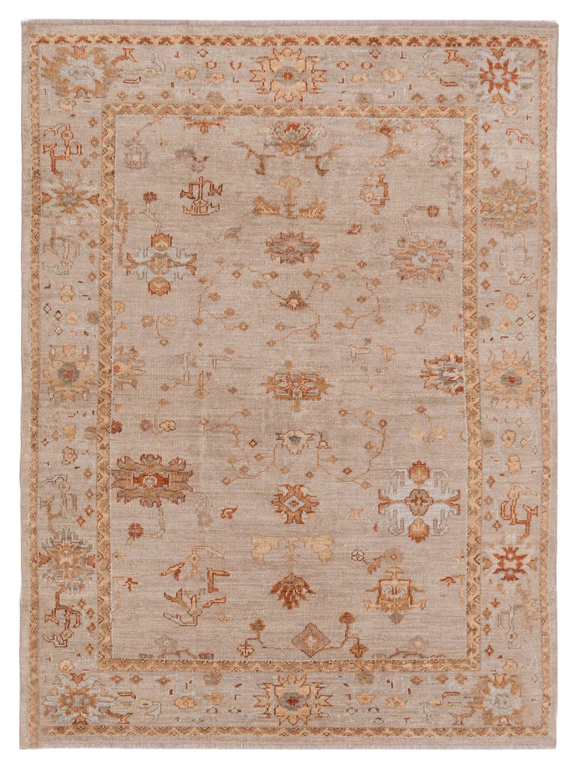 Anadol Angora Oushak  Silver Silver Traditional
