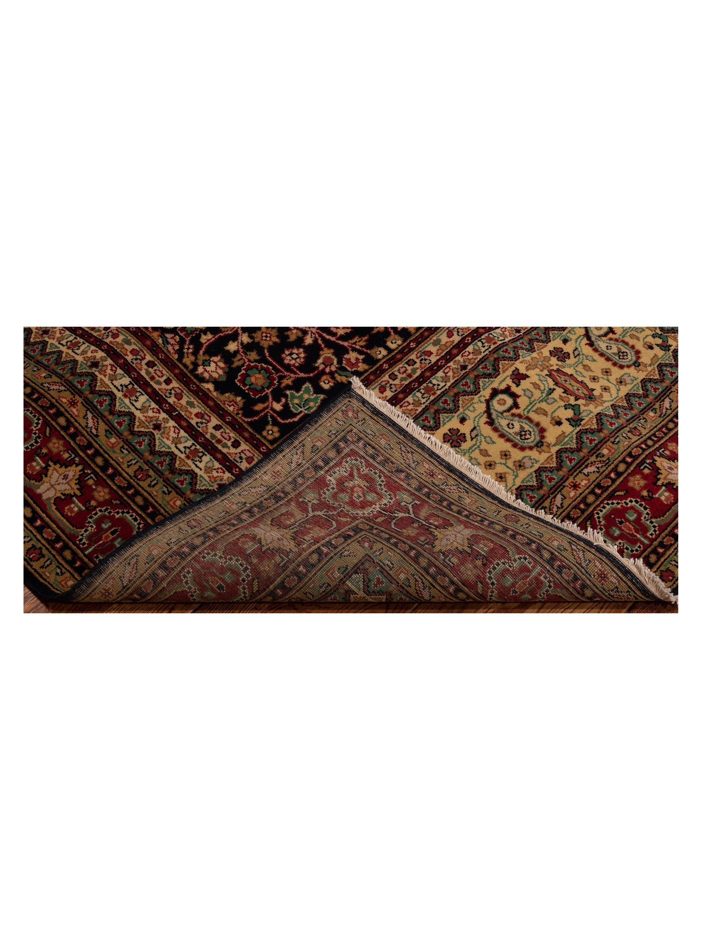 Sivas 127014 Black Red 4.1x6 Hand Knotted Rug