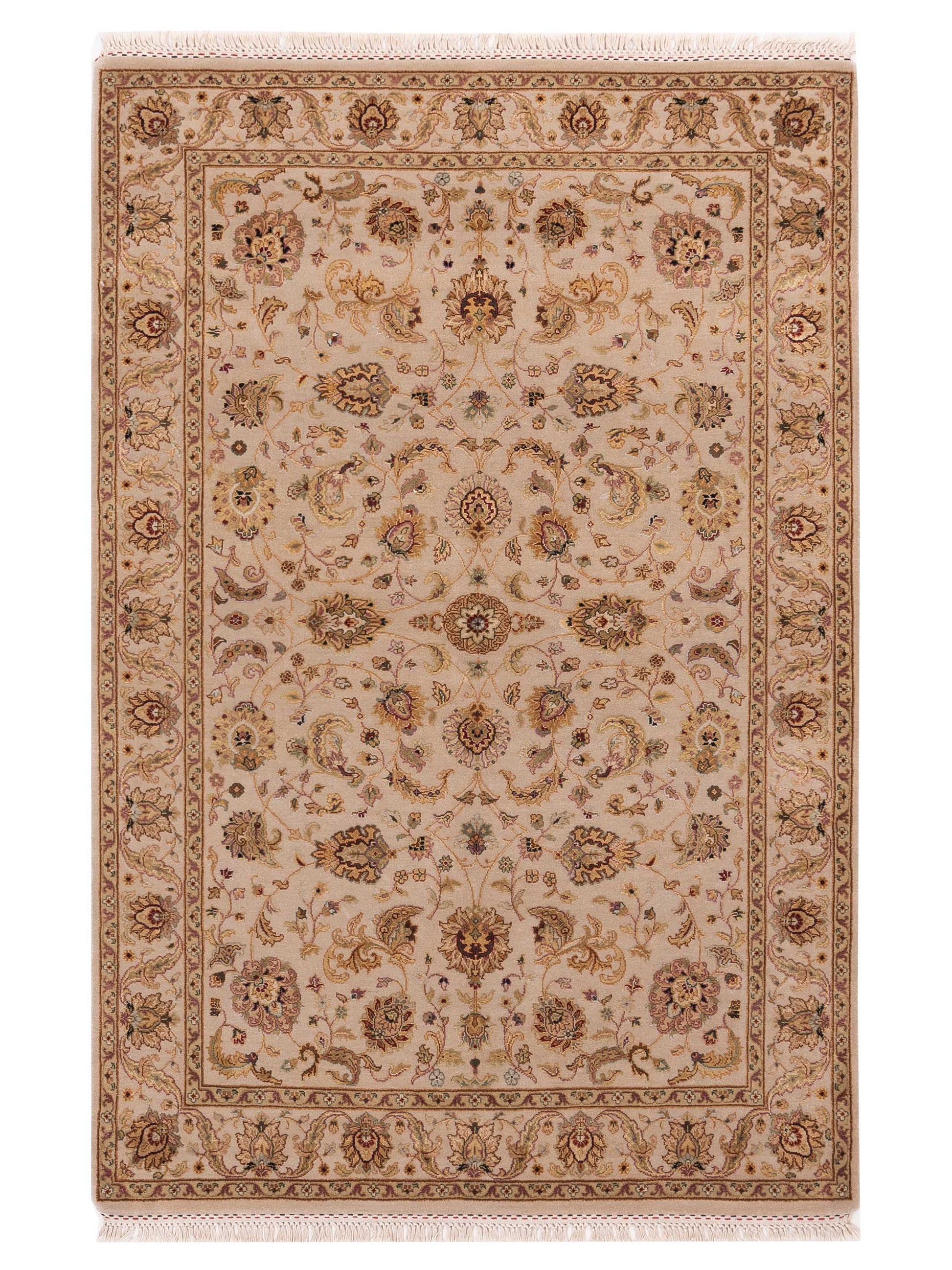 Rajpur Imperial Silk  Ivory Ivory Traditional