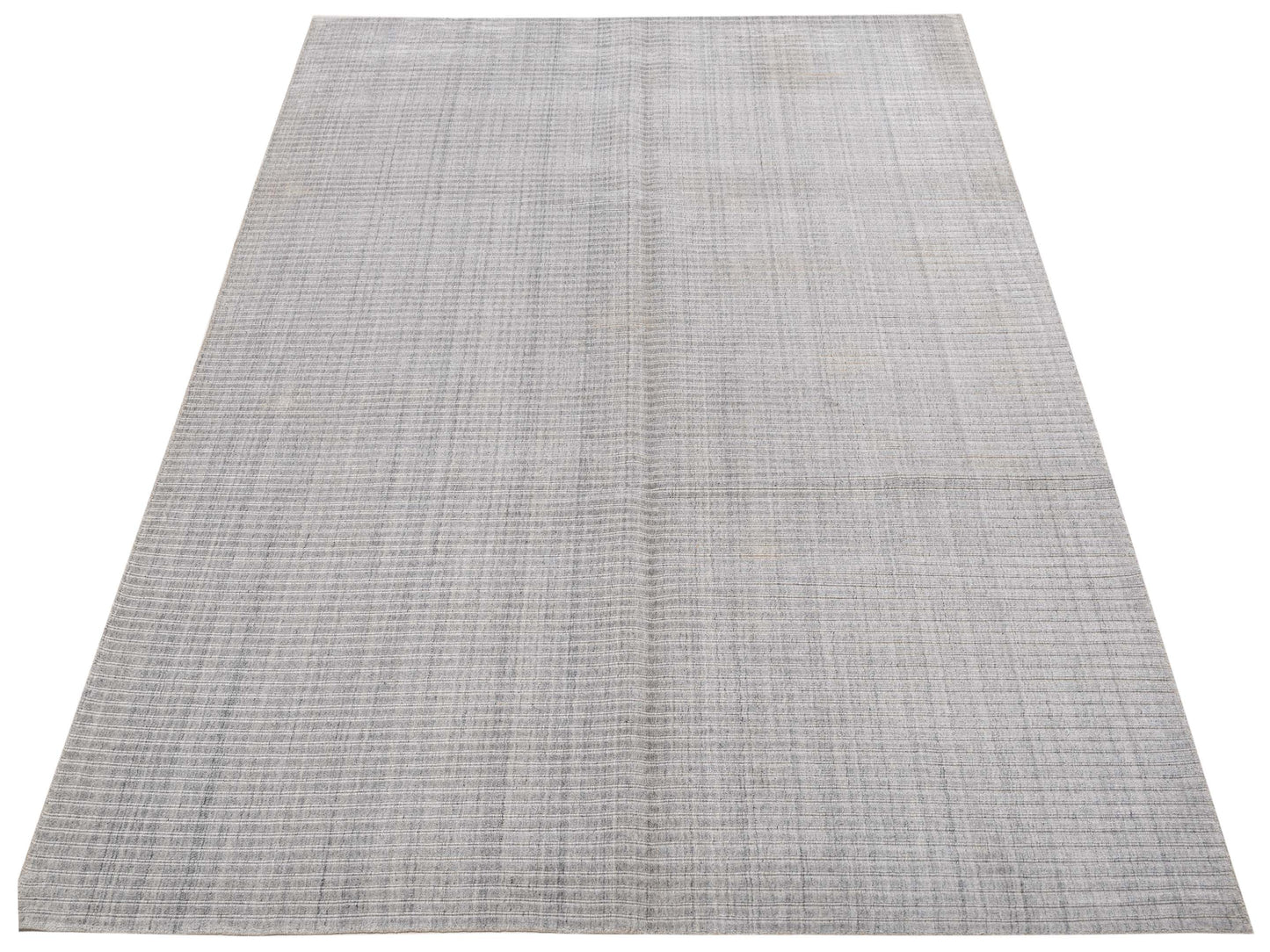 Himalayan 127410 Silver 8.1x9.11 Hand Knotted Rug