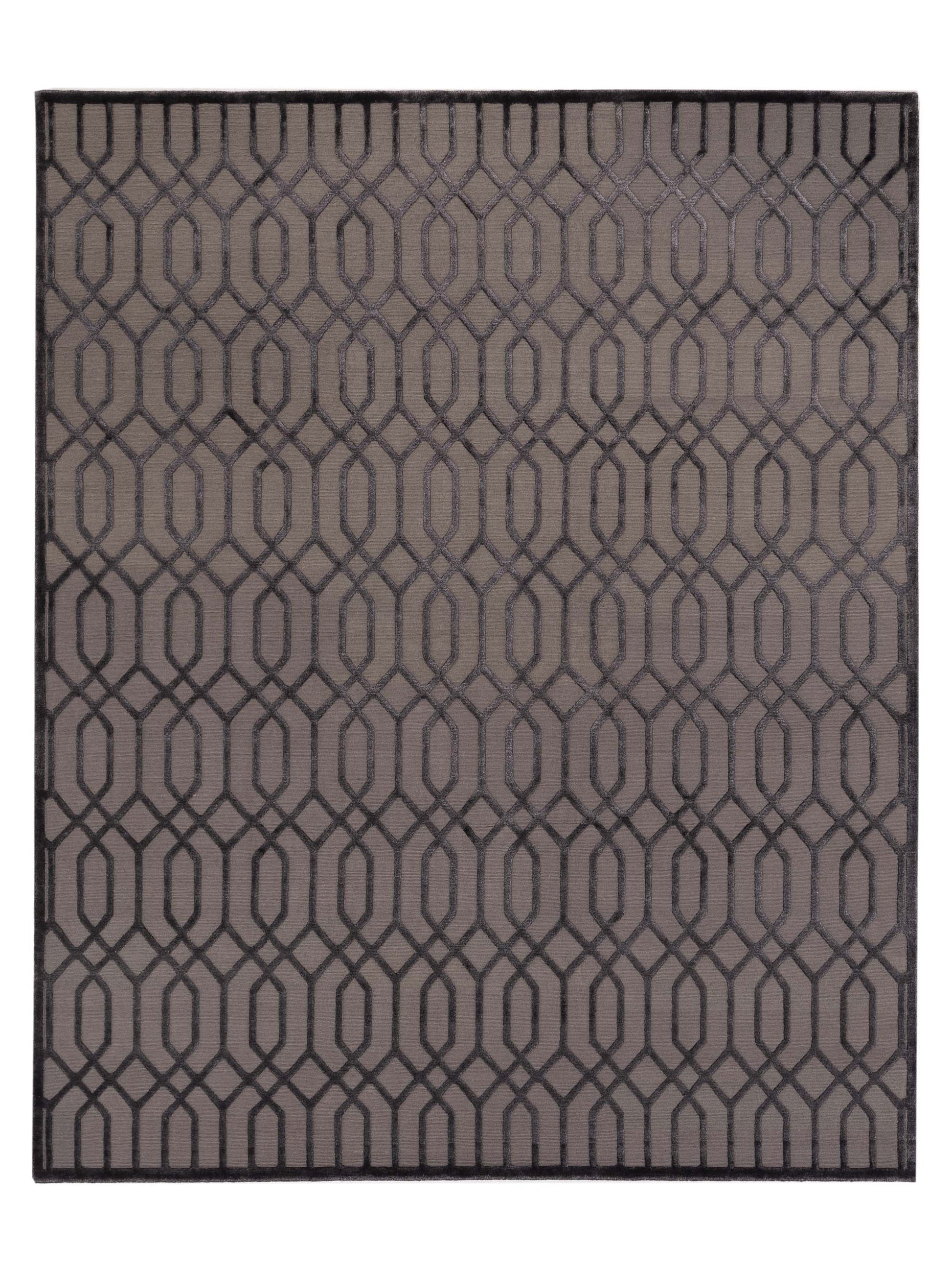 Siena Tibetino  Silver Charcoal Contemporary