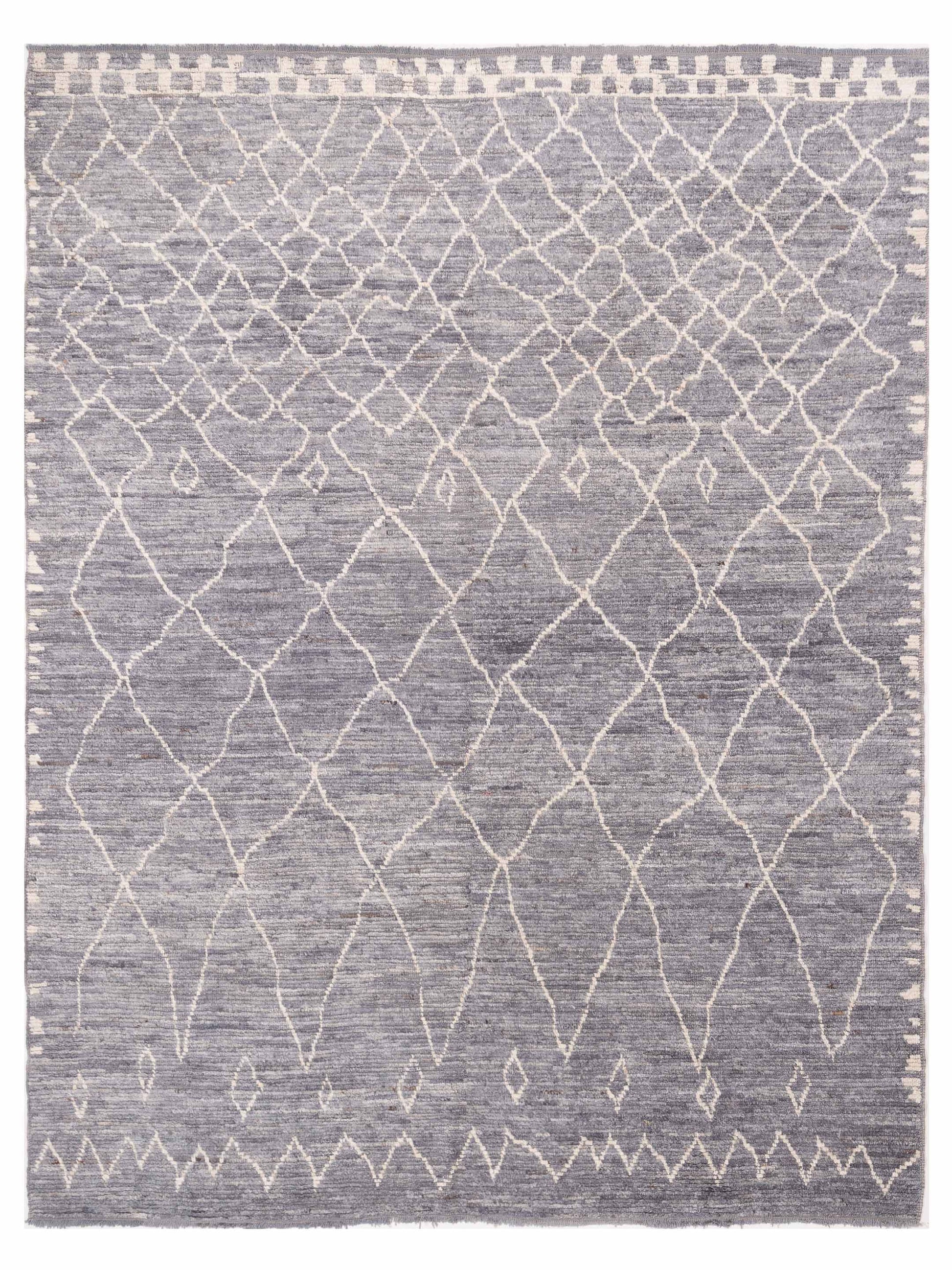 Pasha Berber  Gray Ivory Traditional