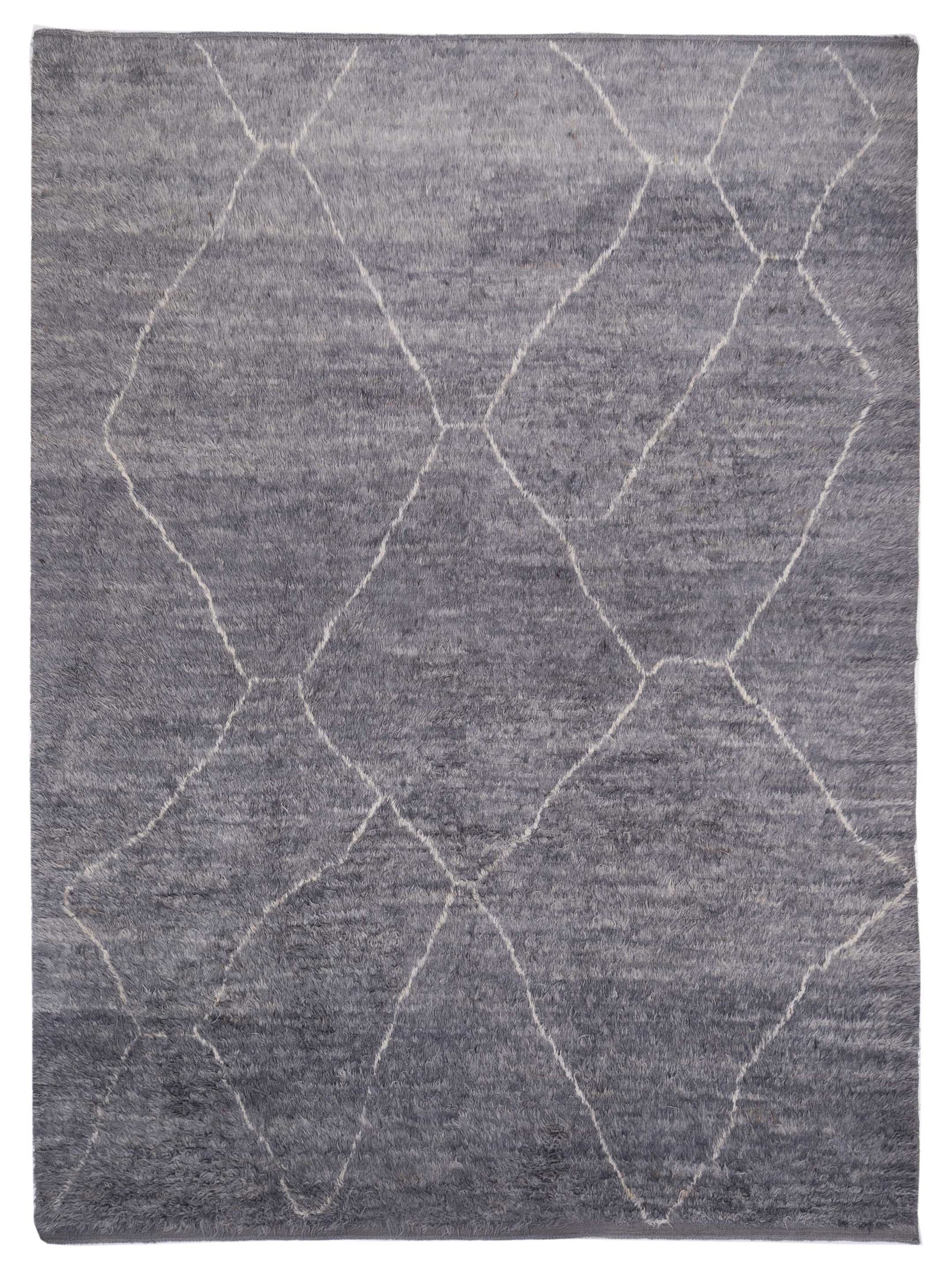 Pasha Berber  Gray Ivory Contemporary