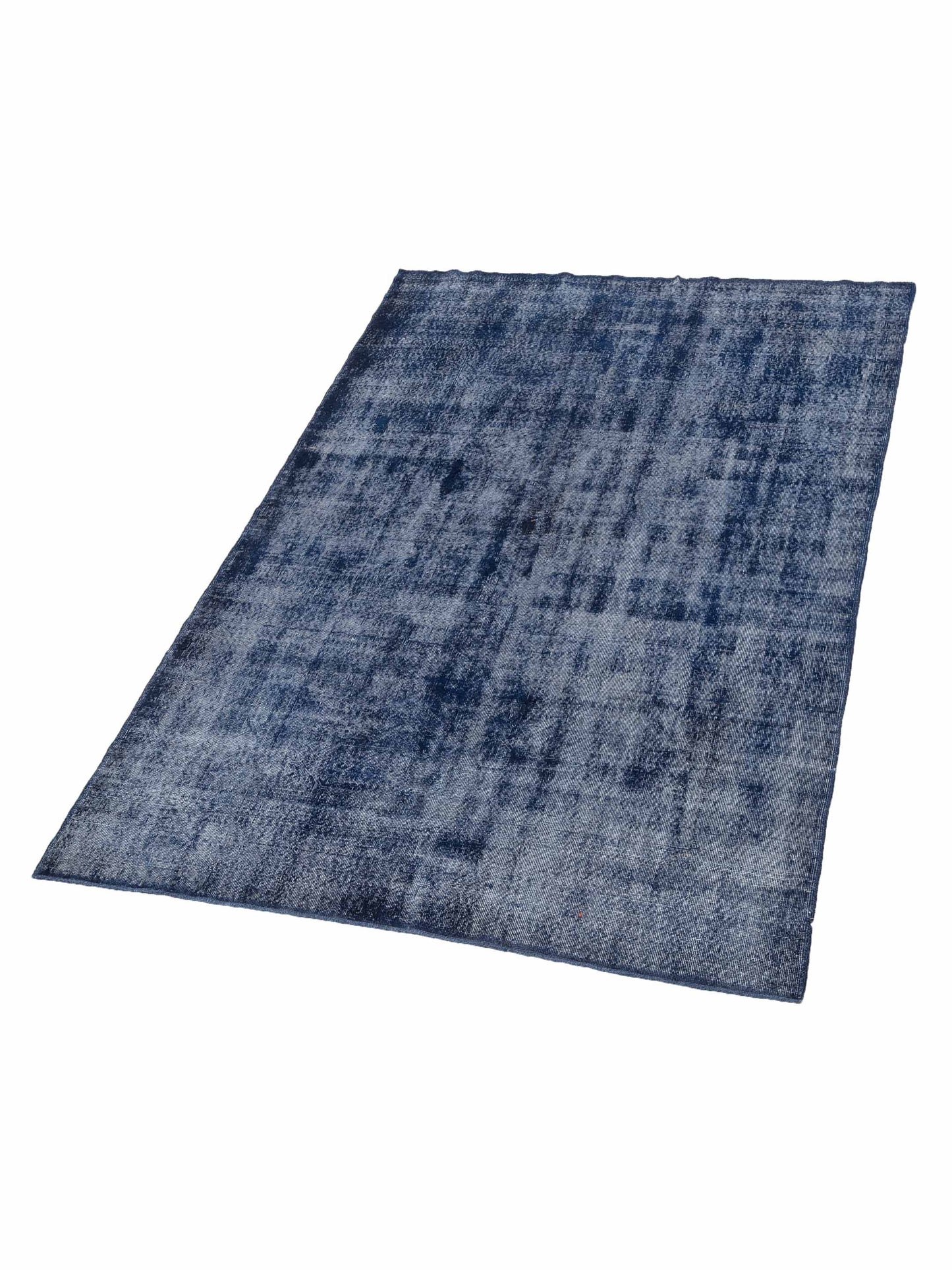 Vintage 128003 Indigo 6.4x9.10 Hand Knotted Rug