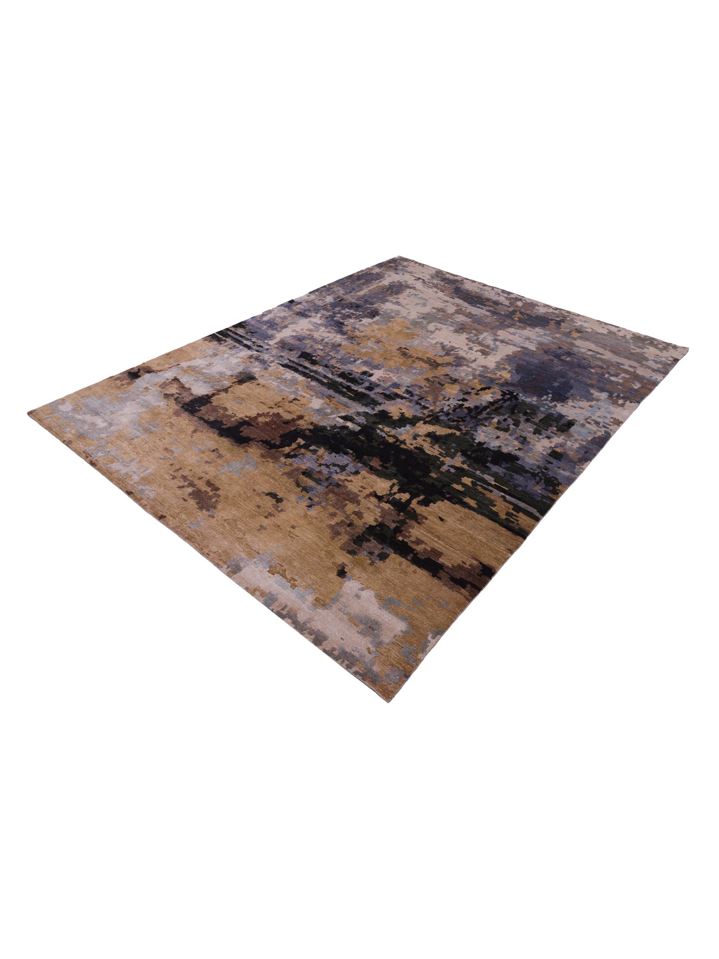 Tibetino 128057 Multi Multi 8.11x11.9 Hand Knotted Rug