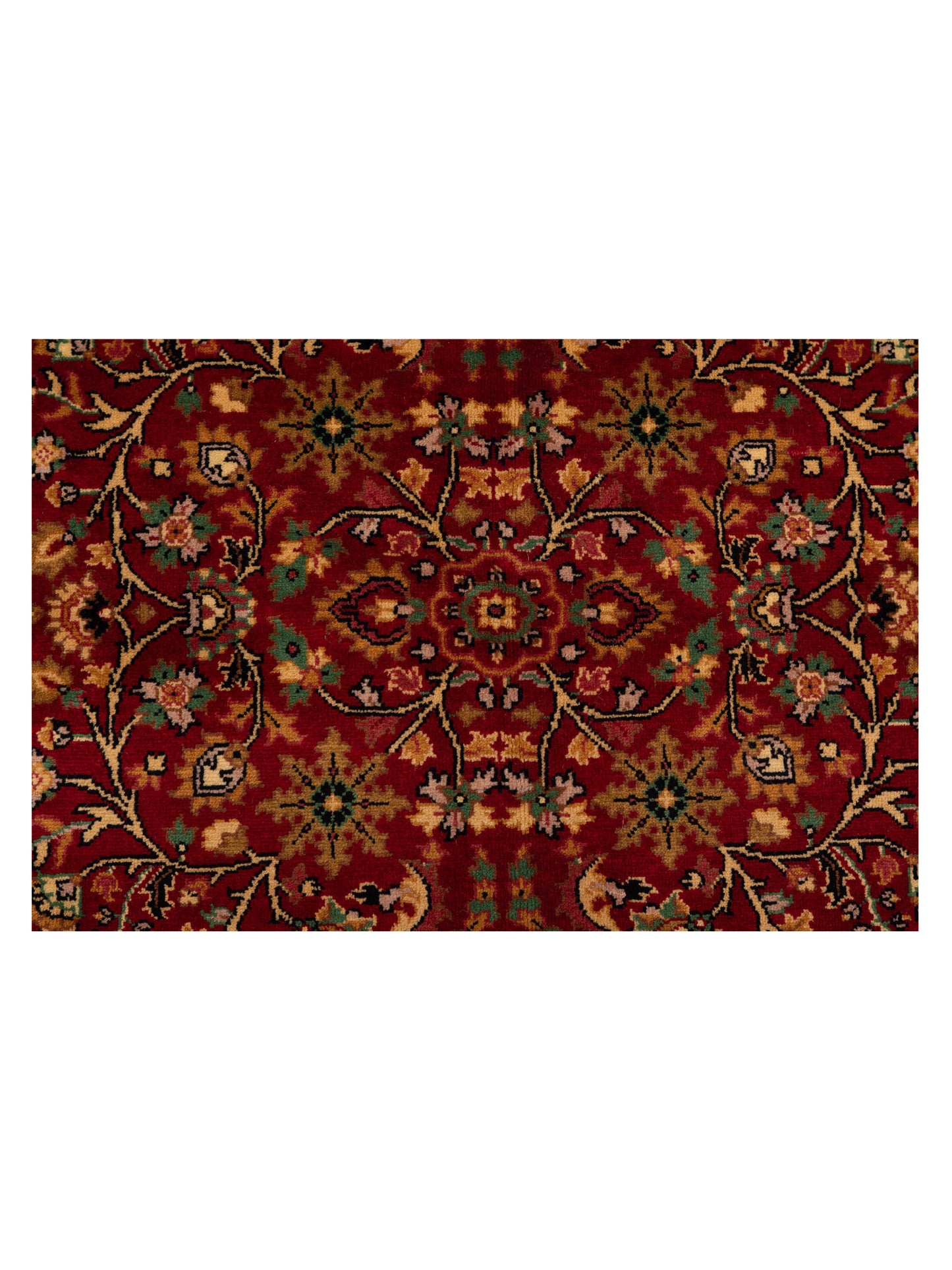 Sivas 129440 Red Ivory 6.1x9.2 Hand Knotted Rug