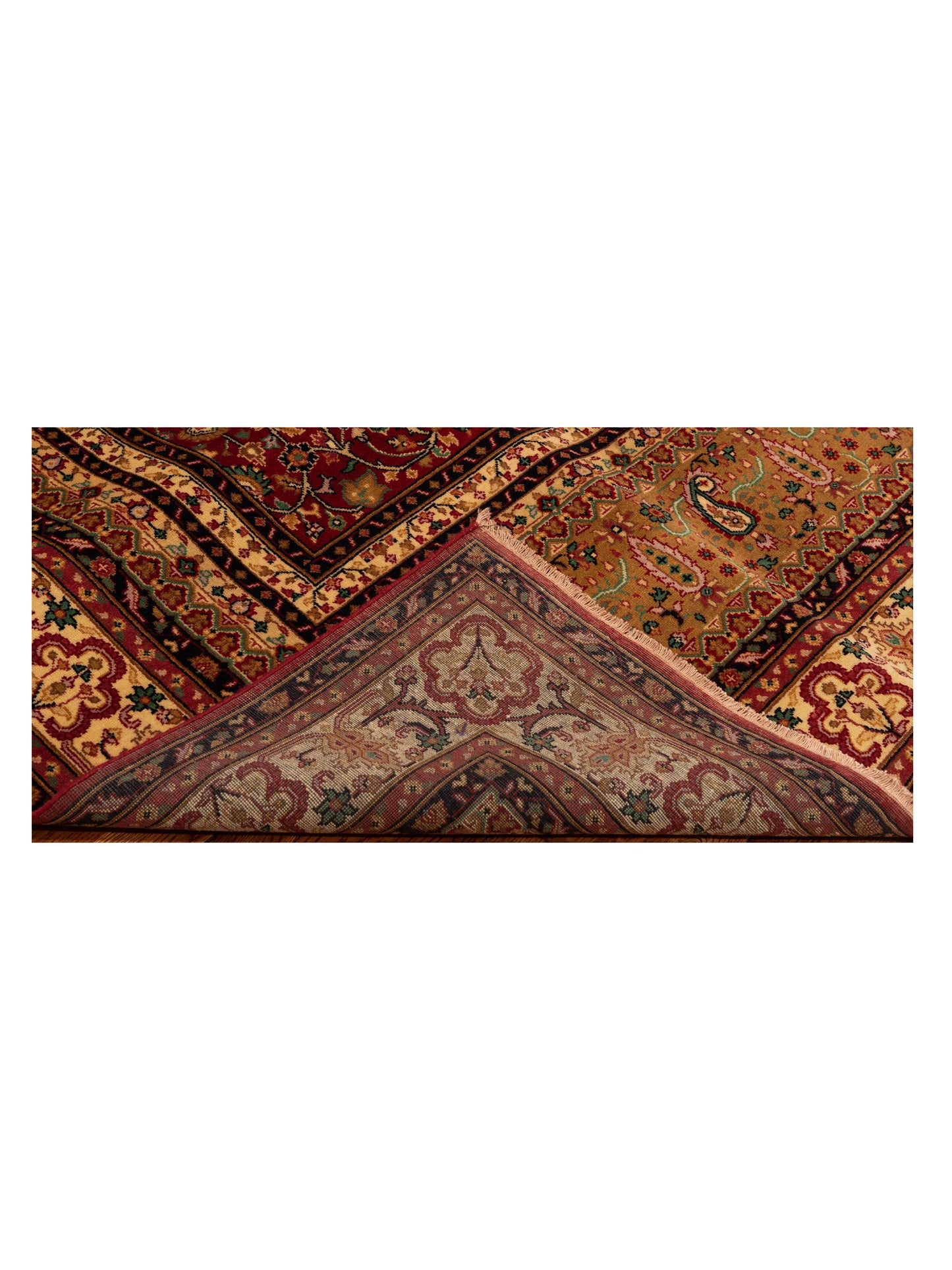Sivas 129440 Red Ivory 6.1x9.2 Hand Knotted Rug