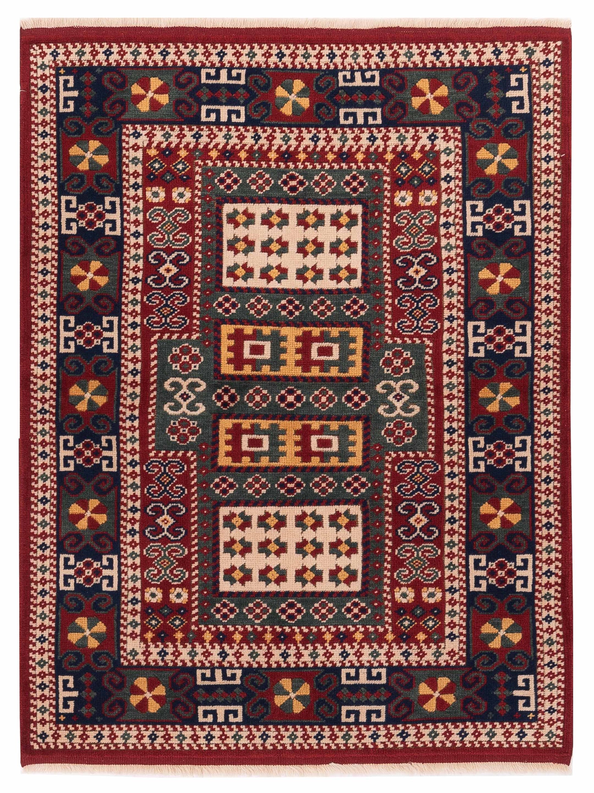 Pasha Turkish Shirwan  Red Navy Traditional