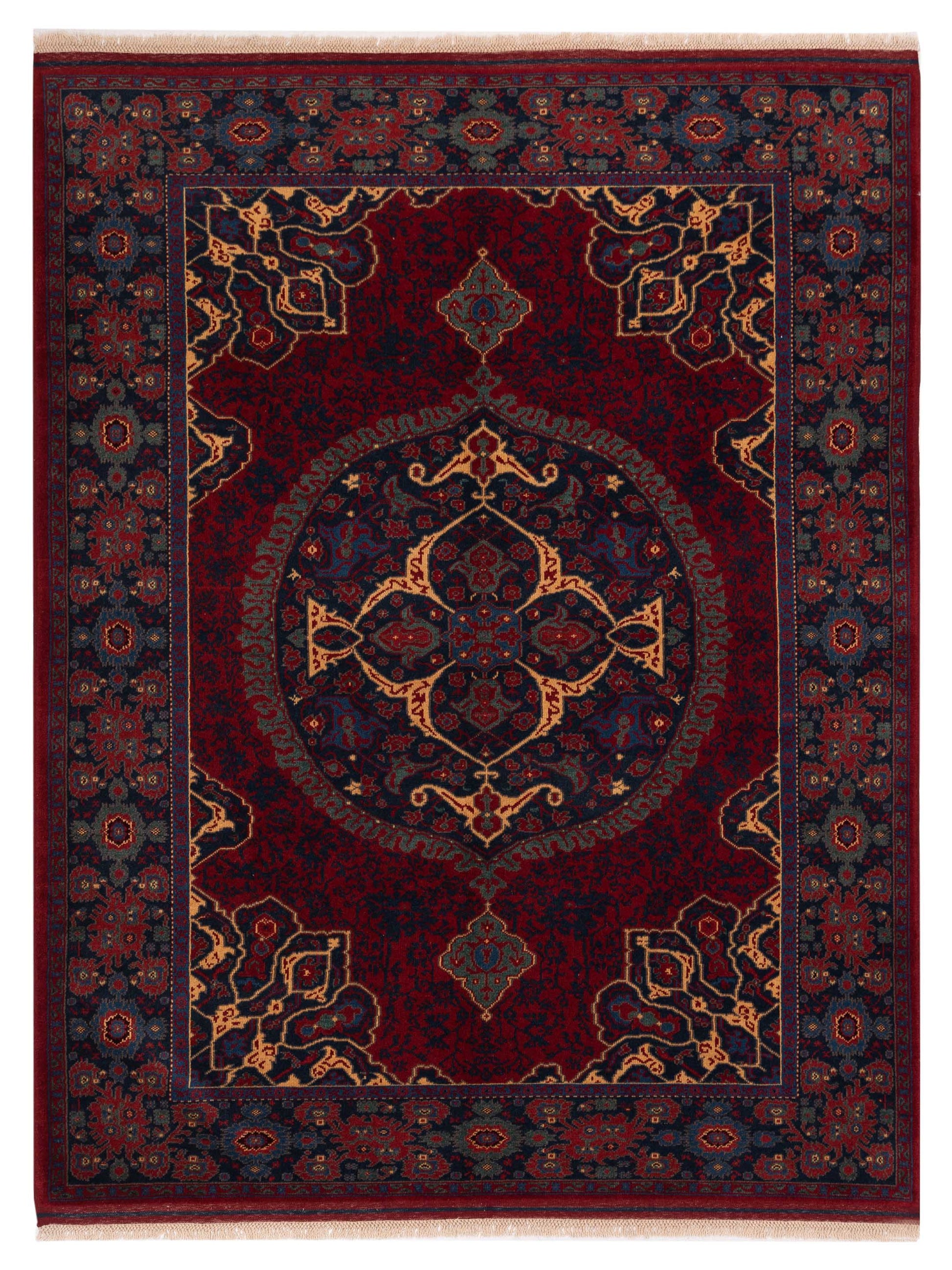 Pasha Turkish Shirwan  Red Navy Traditional