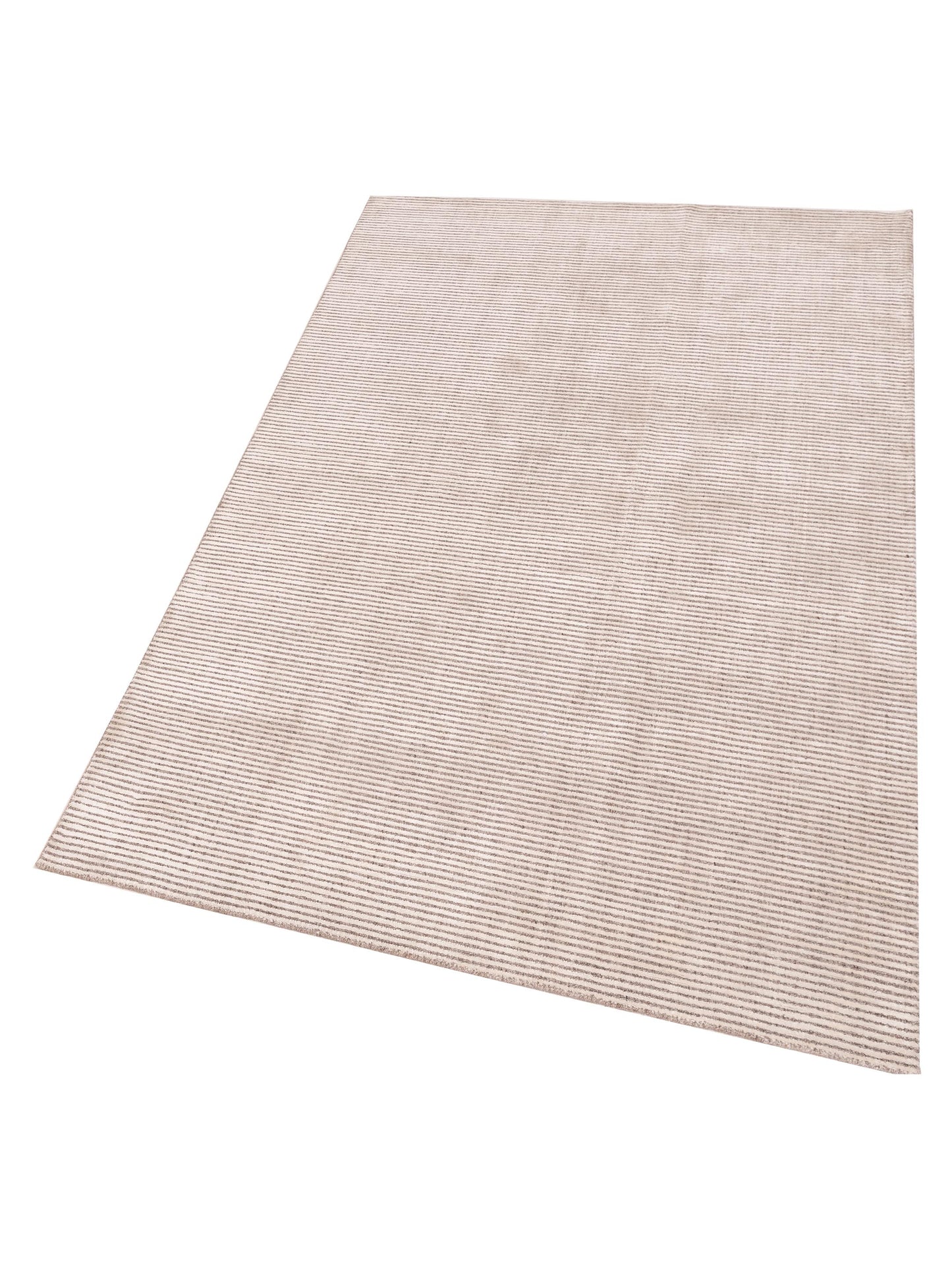 Himalayan 130067 Brown Ivory 5x8.1 Hand Knotted Rug