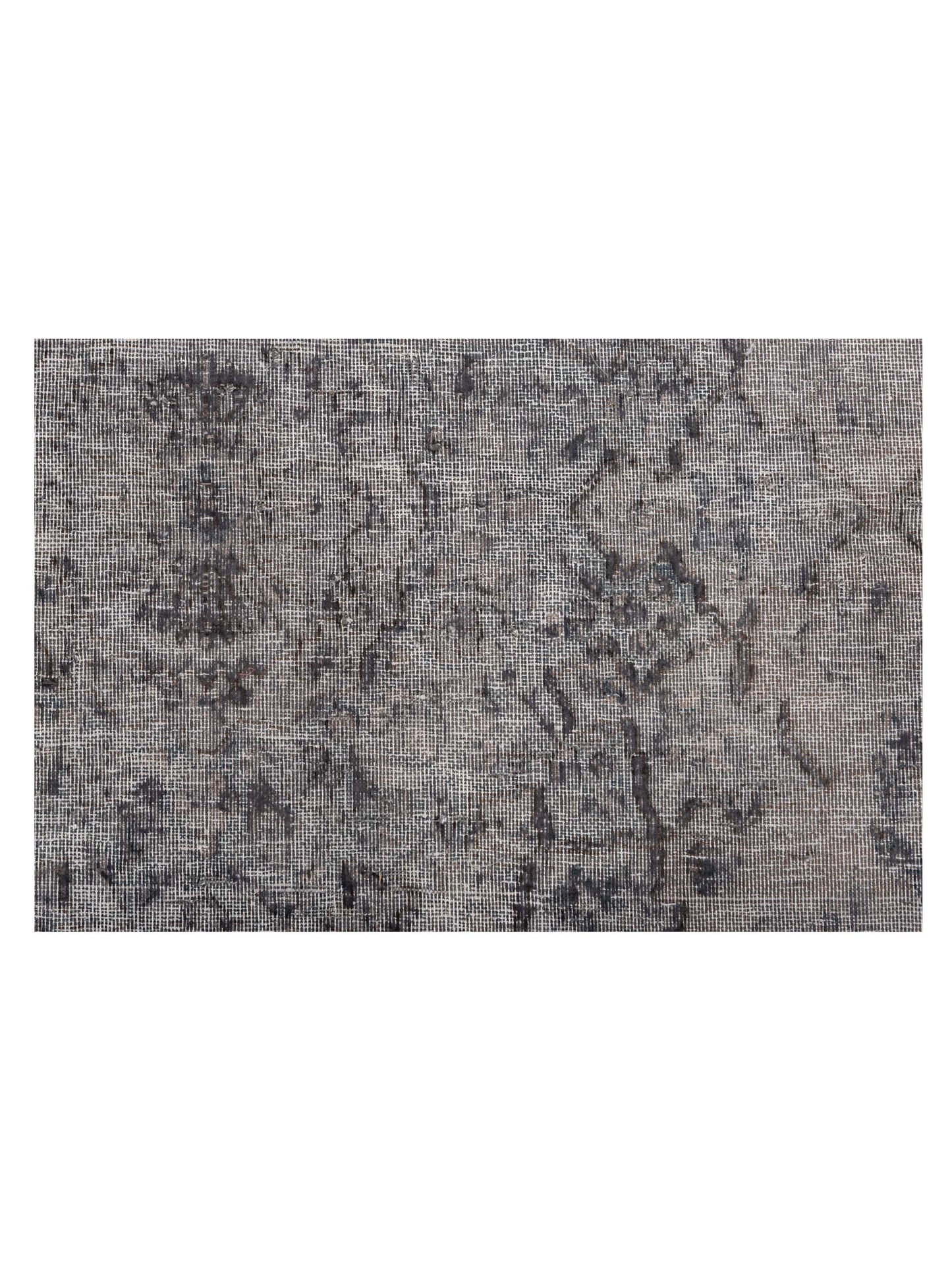 Vintage 130354 Gray 8.10x11.8 Hand Knotted Rug