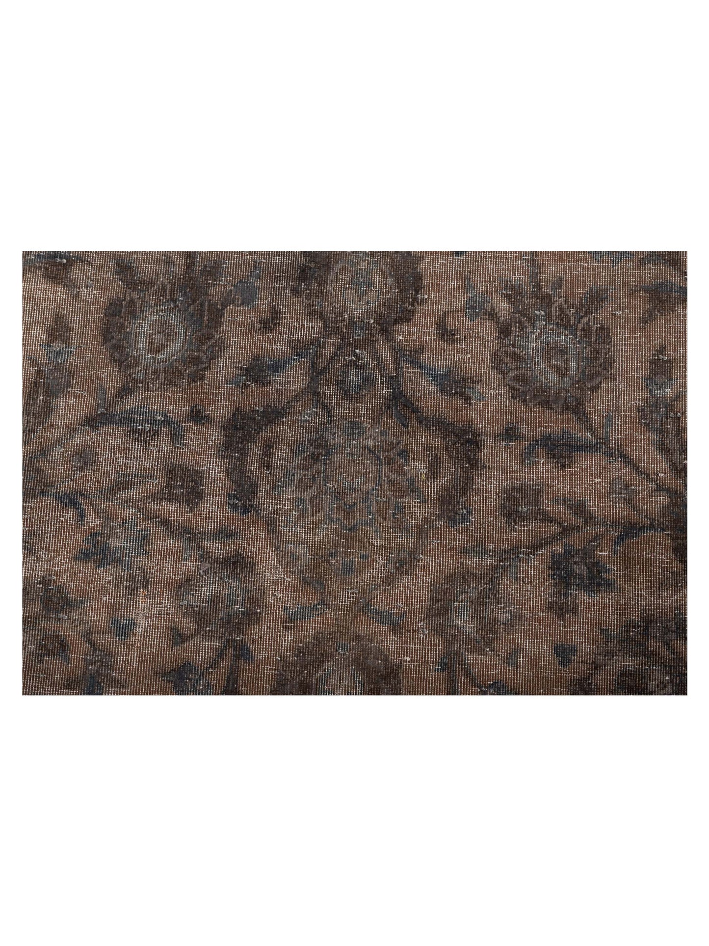 Vintage 130358 Dark Gray 10.3x14.1 Hand Knotted Rug