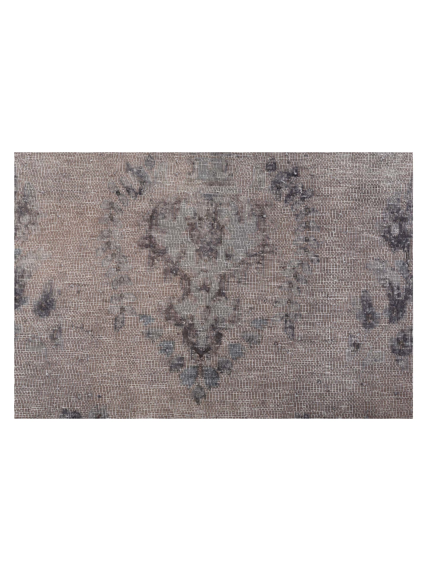Vintage 130379 Gray 9.8x12.10 Hand Knotted Rug