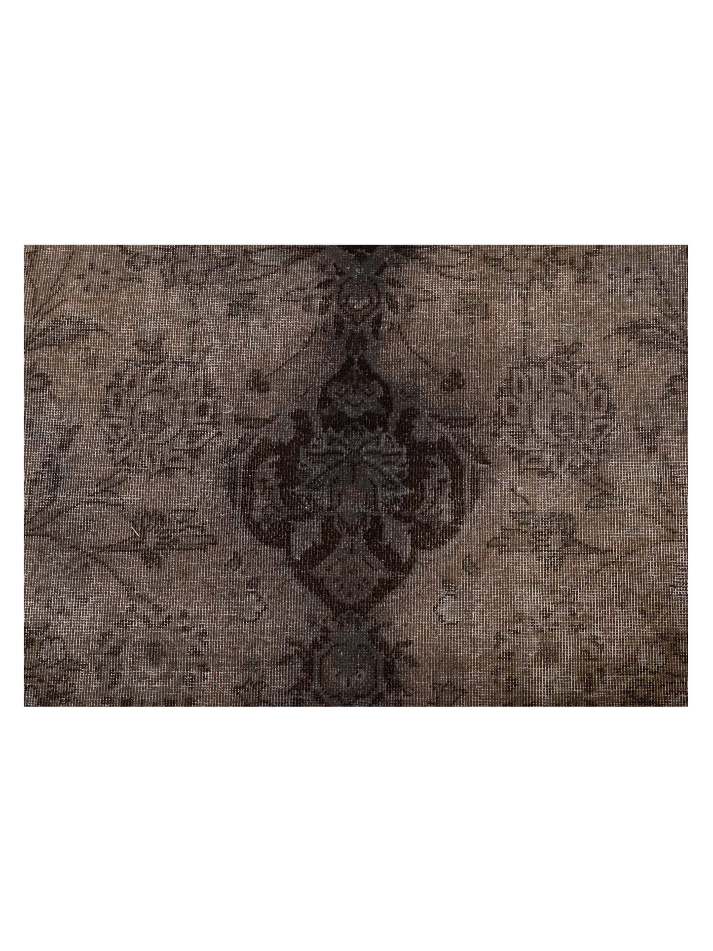 Vintage 133148 Dark Gray 9.8x13 Hand Knotted Rug