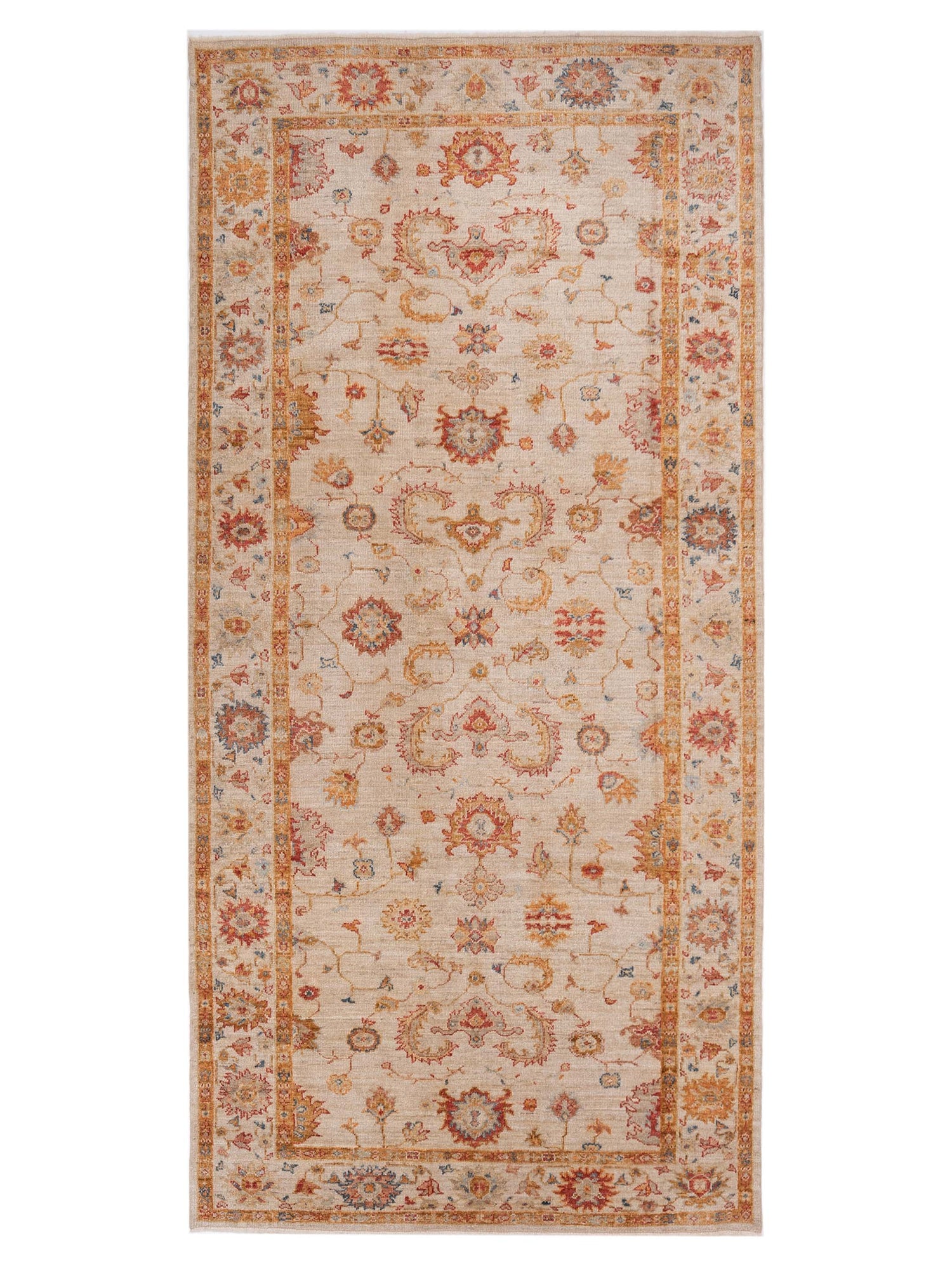 Anadol Angora Oushak  Ivory Ivory Traditional