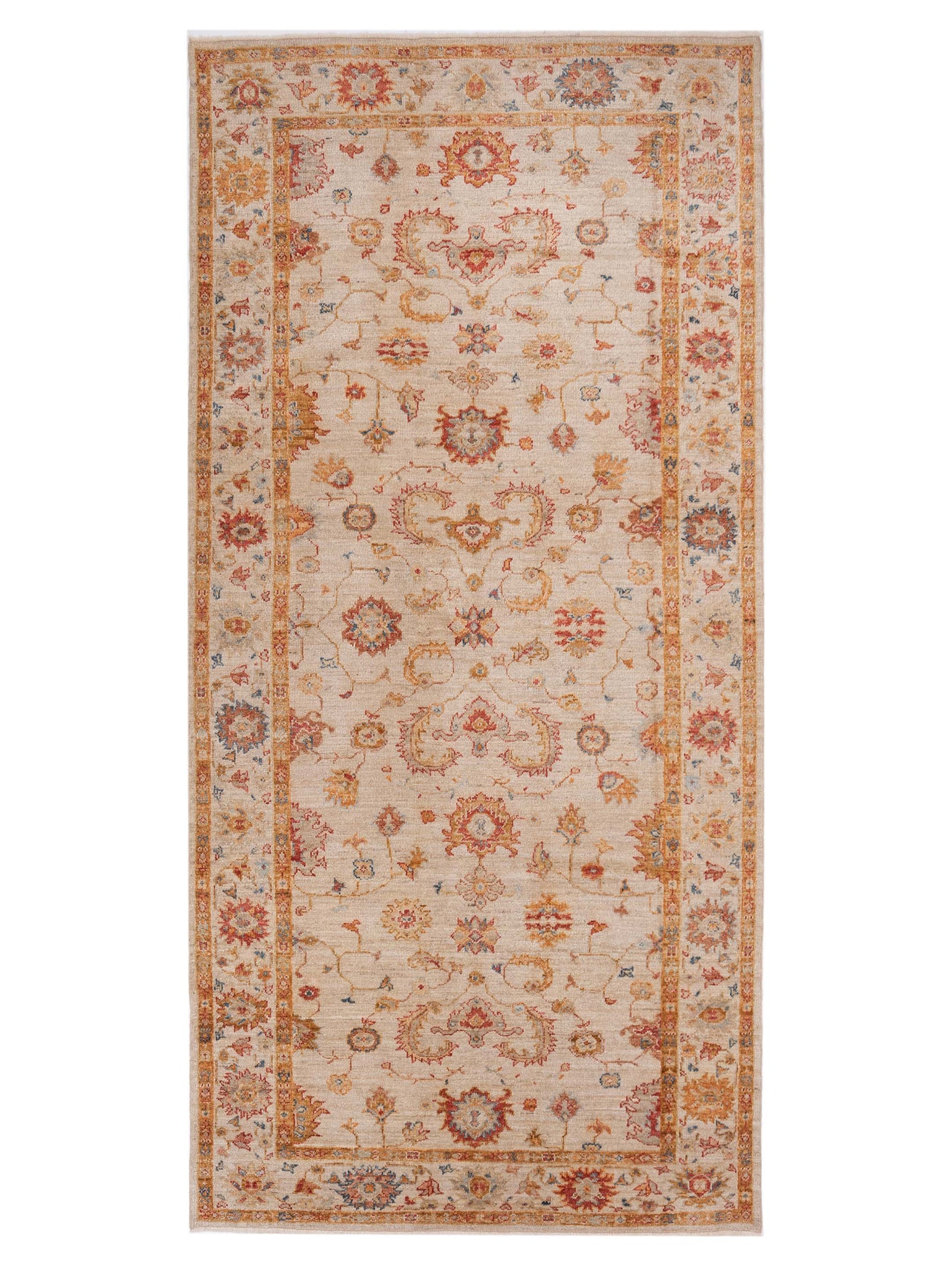 Anadol Angora Oushak  Ivory Ivory Traditional