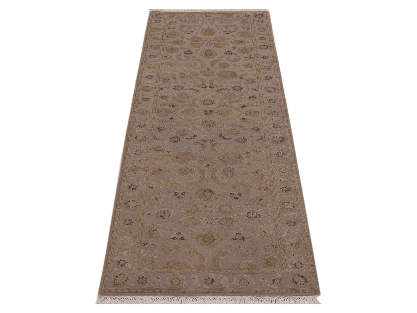 Imperial Silk 135475 Gray 2.7x8.1 Hand Knotted Rug