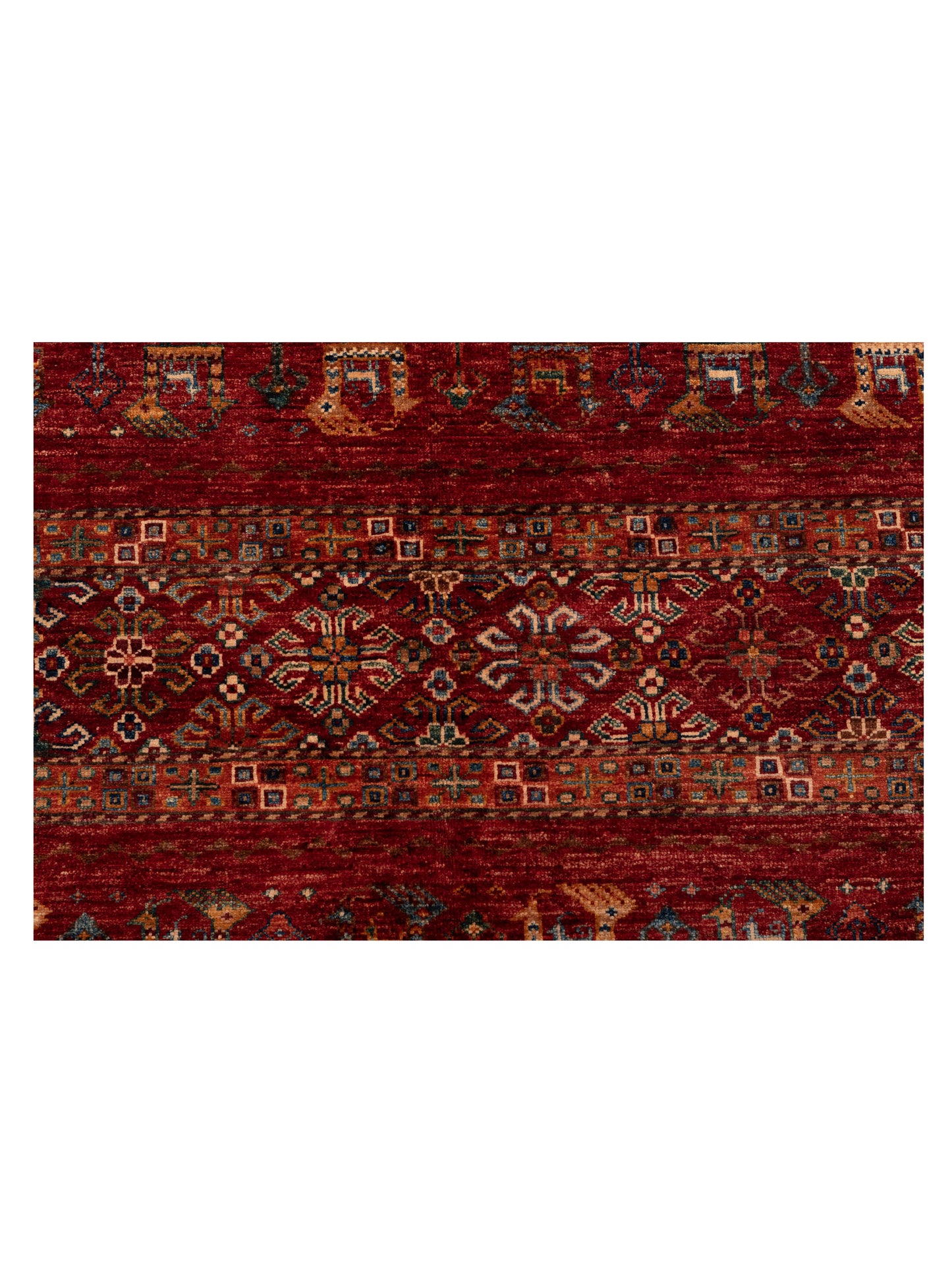 Horosan 139343 Multi 4.3x6 Hand Knotted Rug
