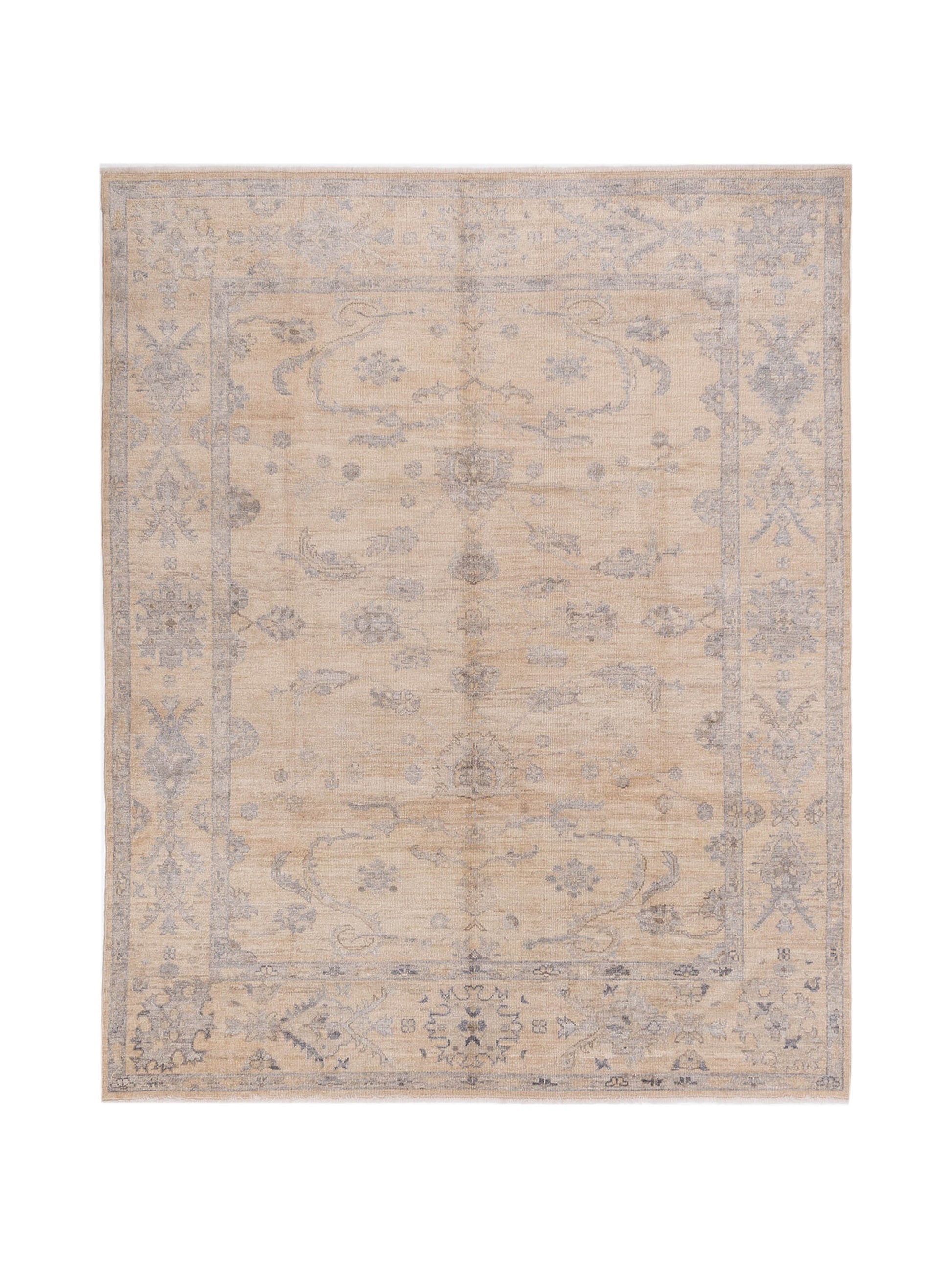 Anadol Angora Oushak  Ivory Ivory Traditional