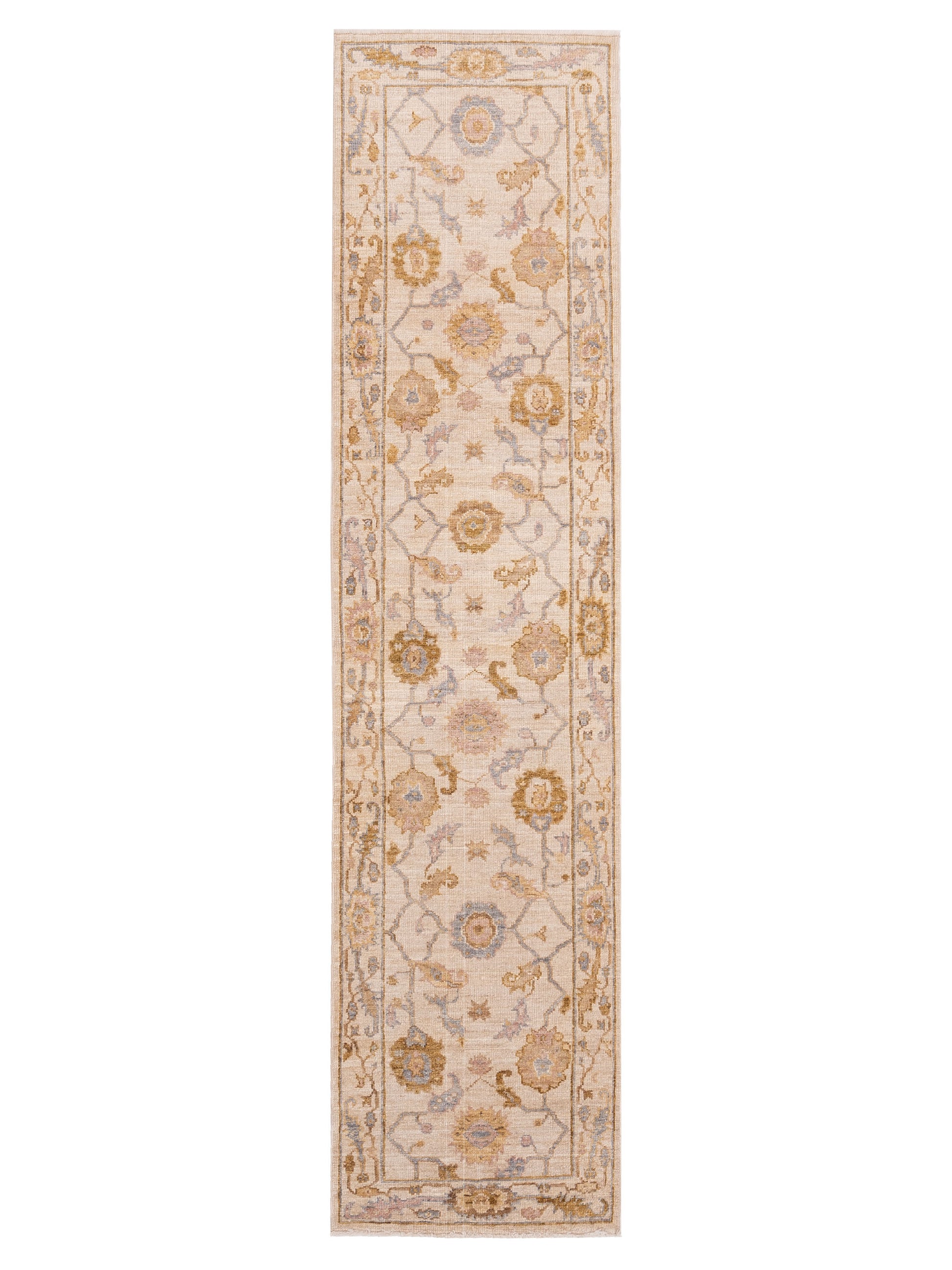 Anadol Angora Oushak  Ivory Ivory Traditional
