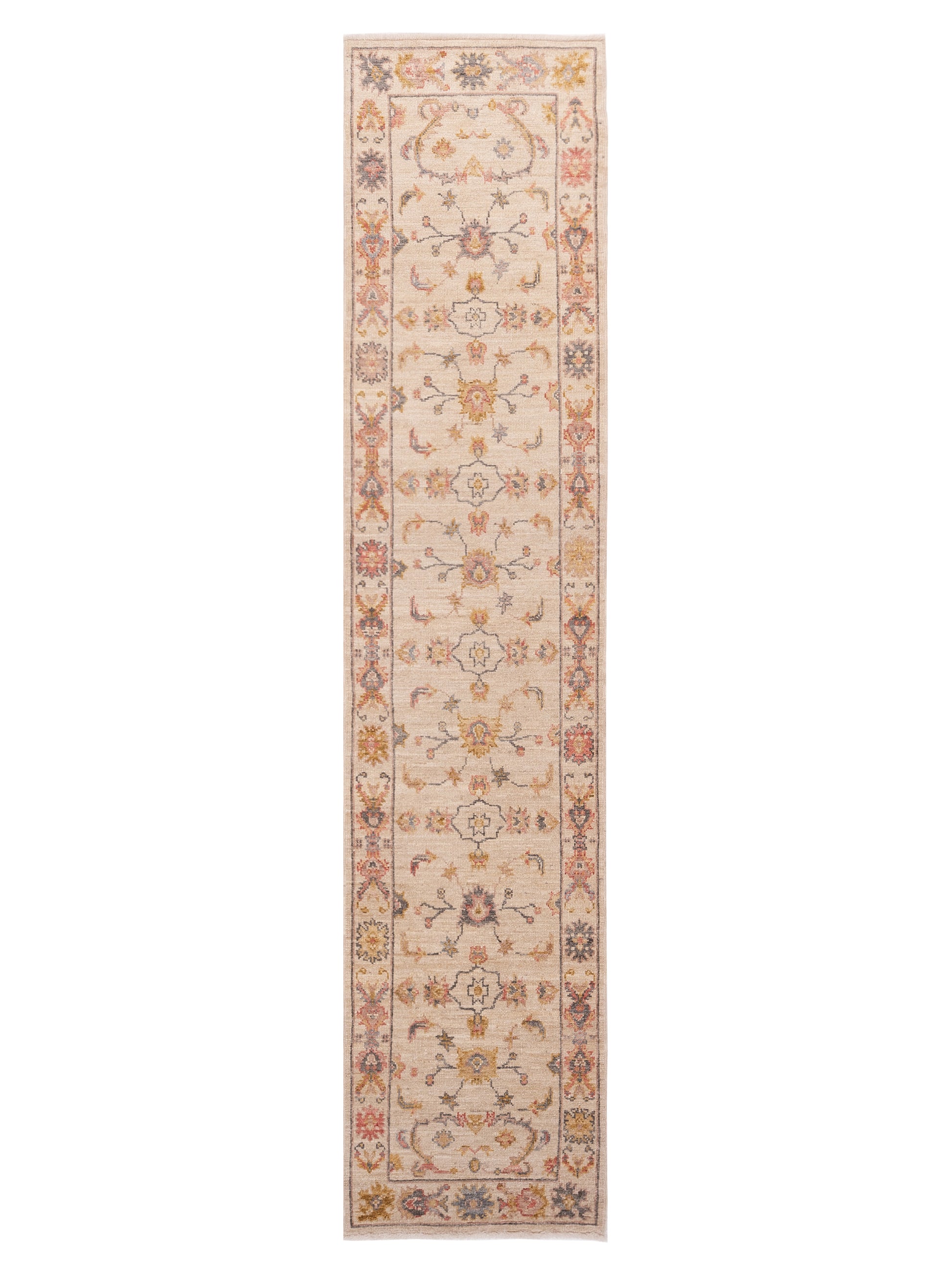 Anadol Angora Oushak  Ivory Ivory Traditional